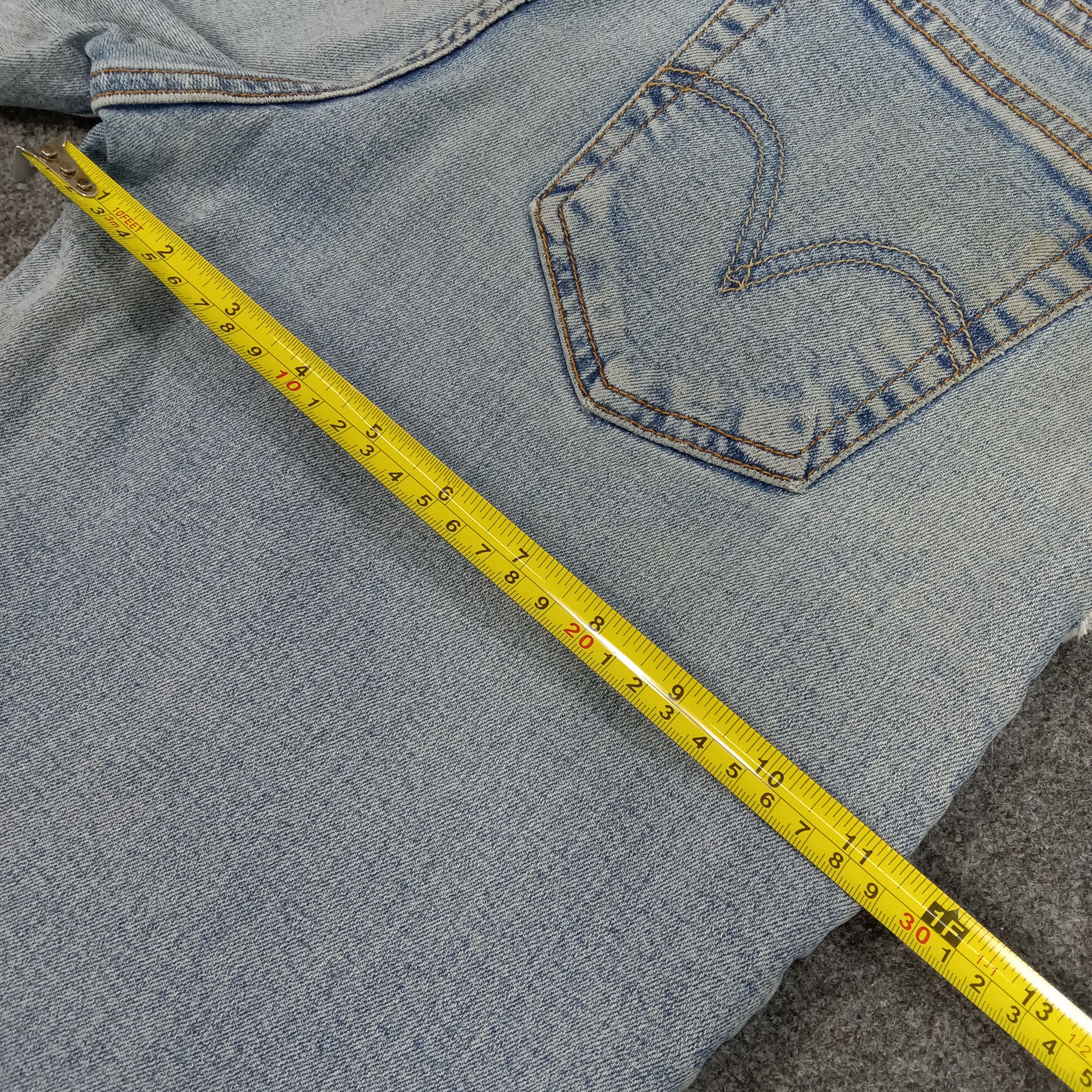 Levi's × Vintage Levi's American Distressed Style Denim Jeans Size 30" / US 8 / IT 44 - 12 Thumbnail