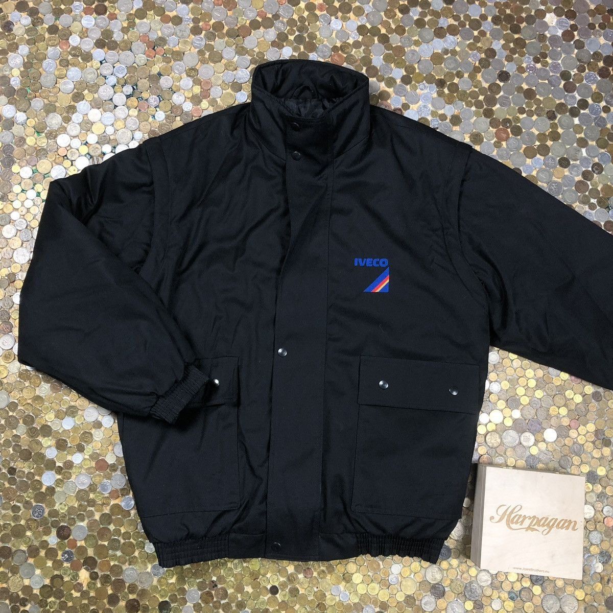 Vintage Vintage iveco logo bomber jacket Size US M / EU 48-50 / 2 - 1 Thumbnail