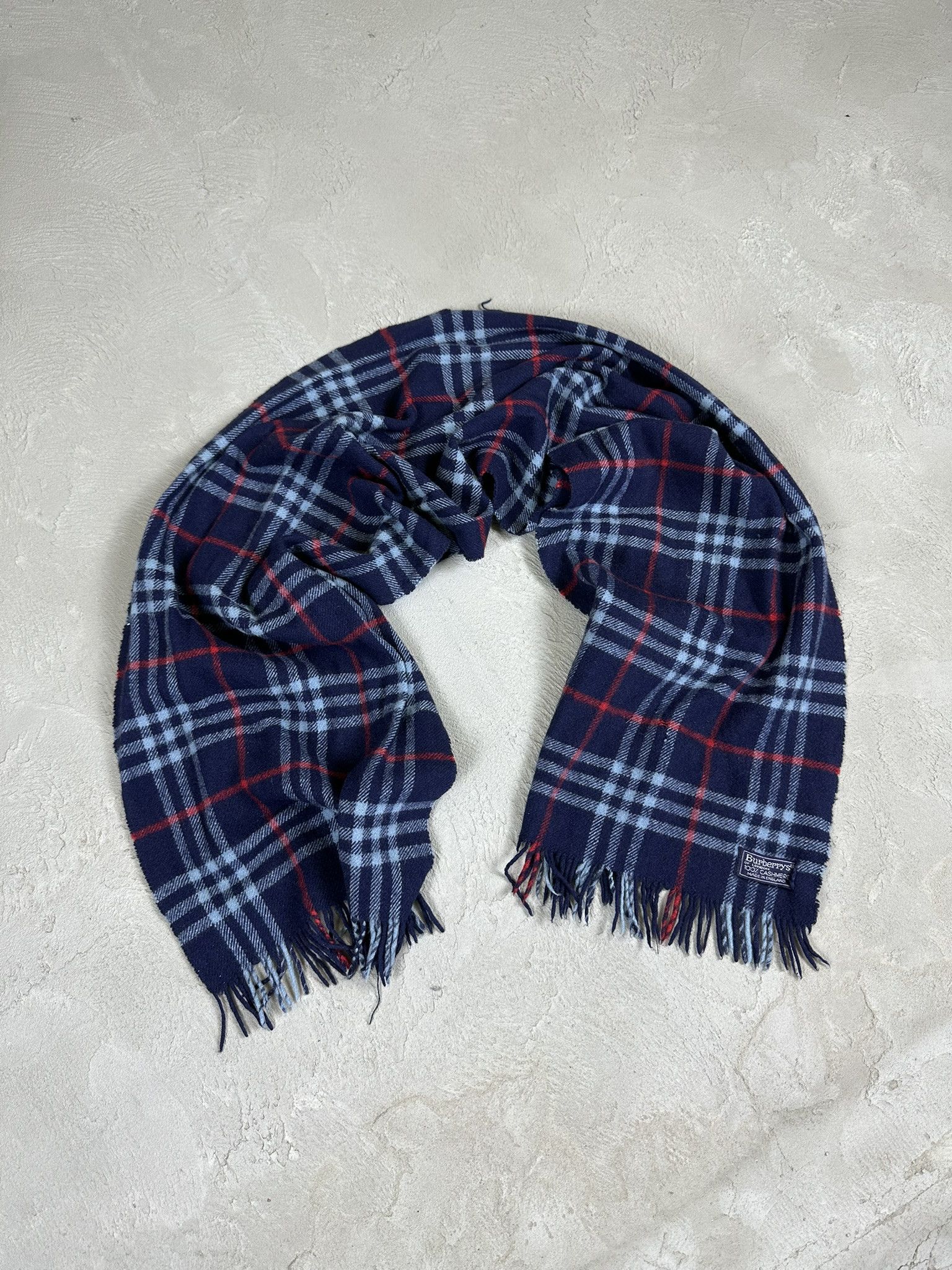 Burberry Vintage Burberrys Cashmere Novacheck Scarf Size ONE SIZE - 1 Thumbnail