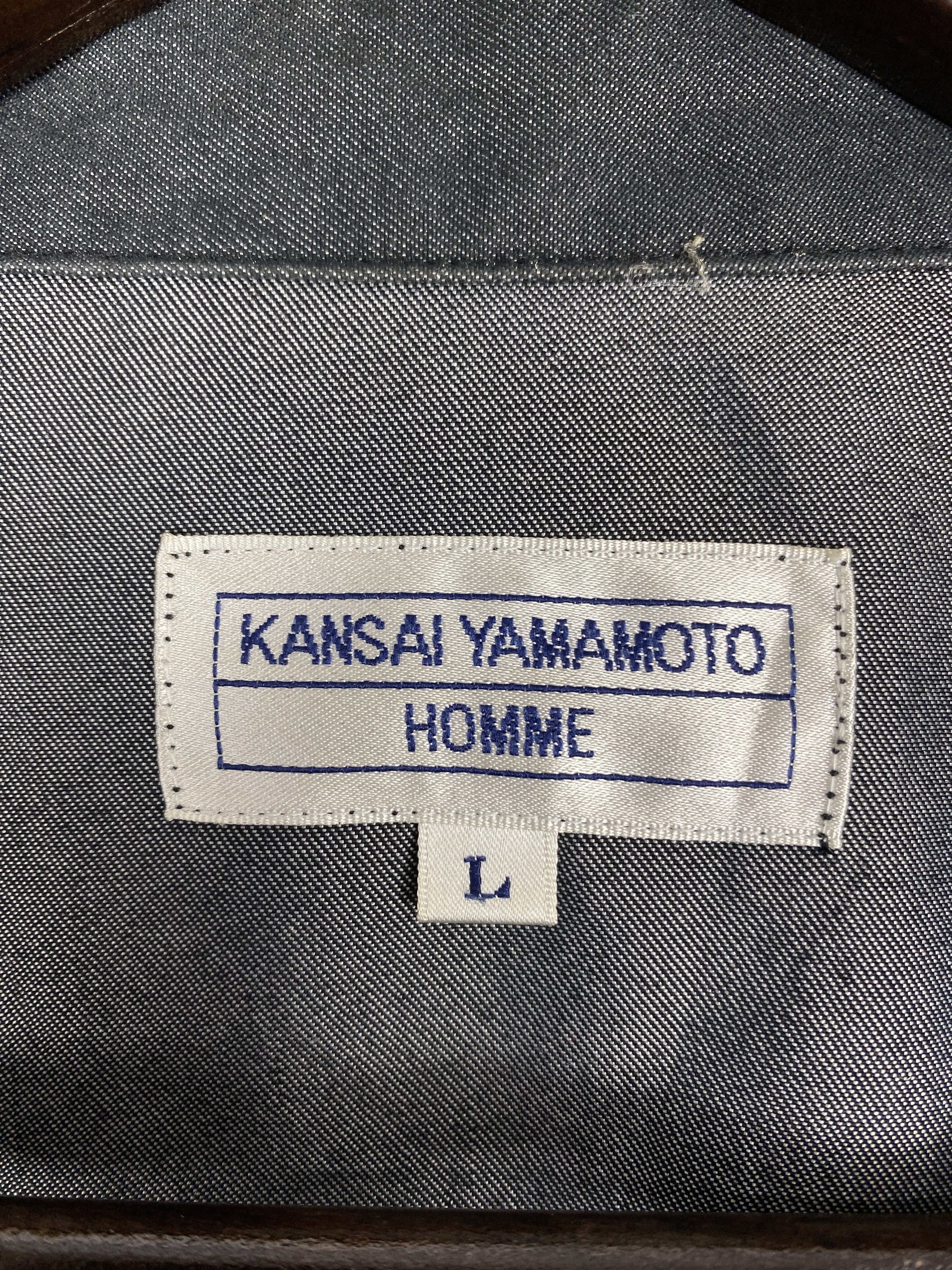 Kansai Yamamoto Vintage Kansai Yamamoto Homme Jacket DJ1057 Size US L / EU 52-54 / 3 - 9 Thumbnail