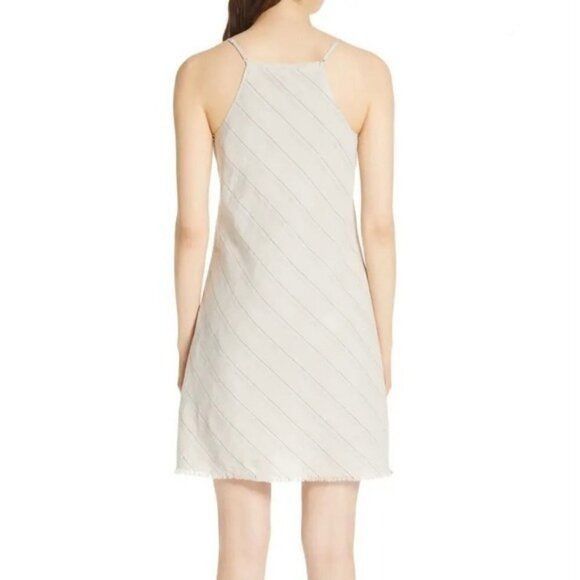 ATM Anthony Thomas Melillo ATM Anthony Thomas Melillo Dress S Mini Linen Cotton Striped Size S / US 4 / IT 40 - 11 Thumbnail