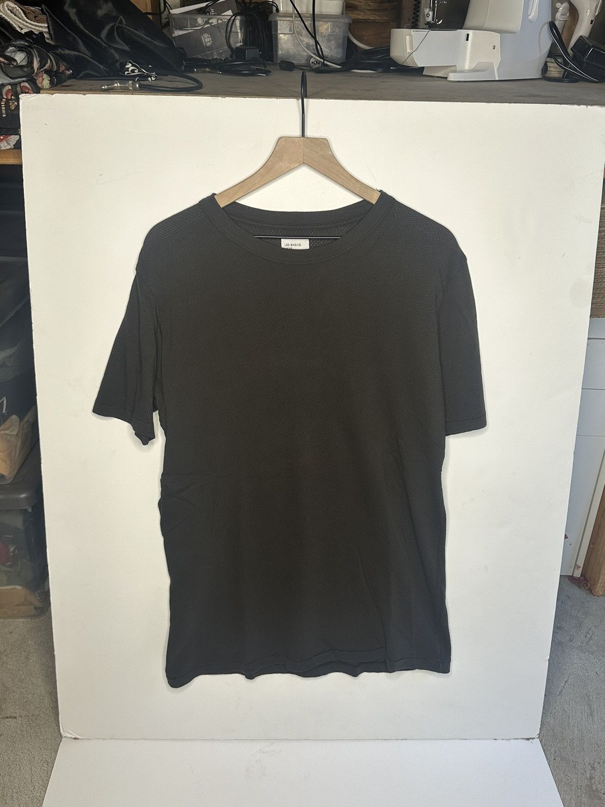 Les Basics Cotton Mesh T-Shirt Size US L / EU 52-54 / 3 - 1 Thumbnail
