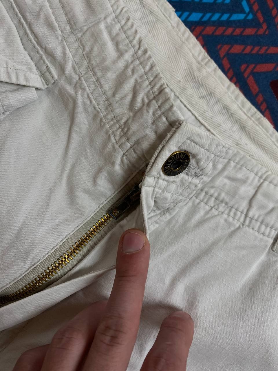 Alpha Industries Vintage Alpha Industries Big logo Pants Size US 33 - 14 Thumbnail