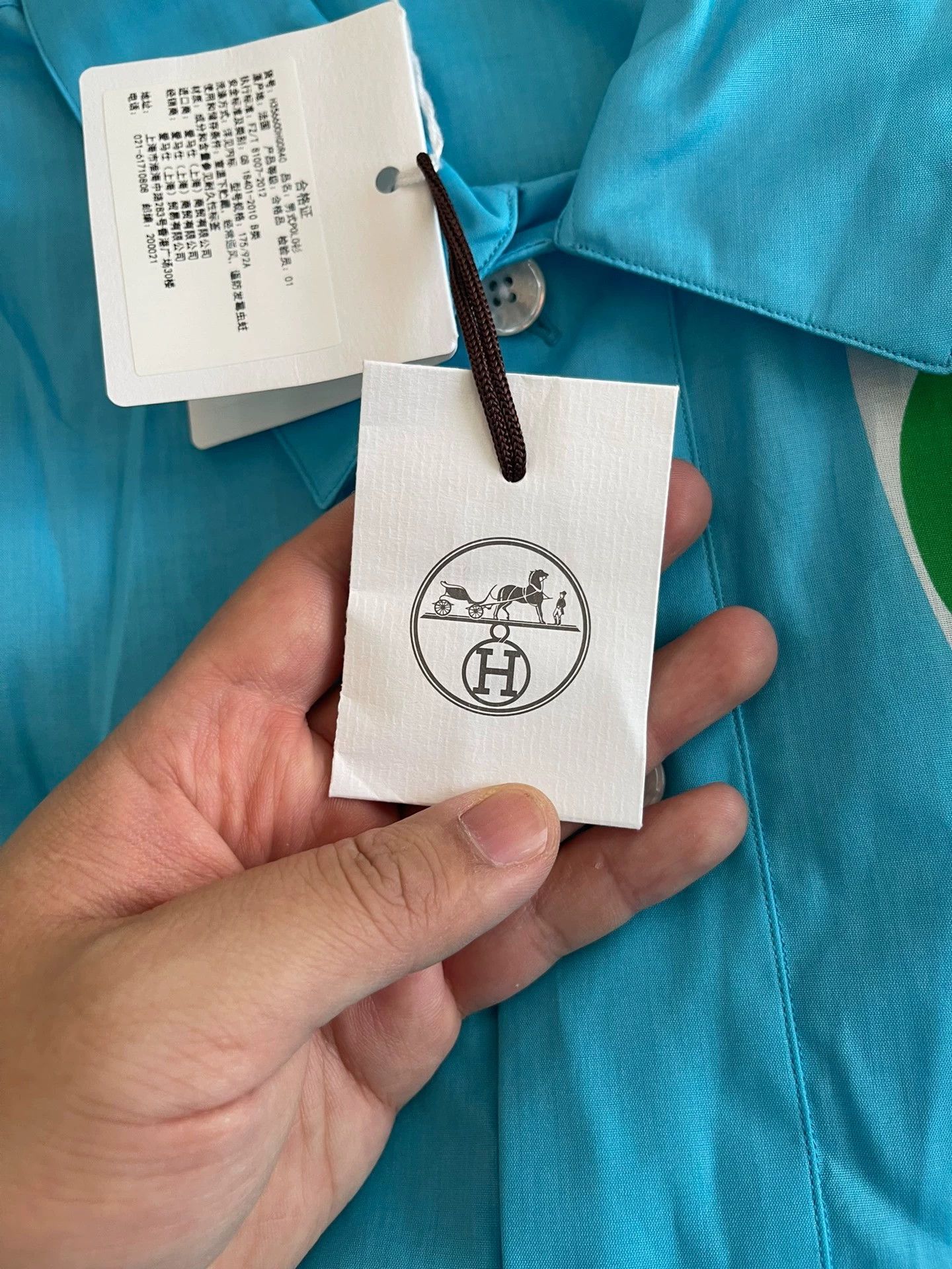 Hermes Hermès Short Sleeve Tee 40 New w/ Tags Authentic Size US M / EU 48-50 / 2 - 8 Thumbnail