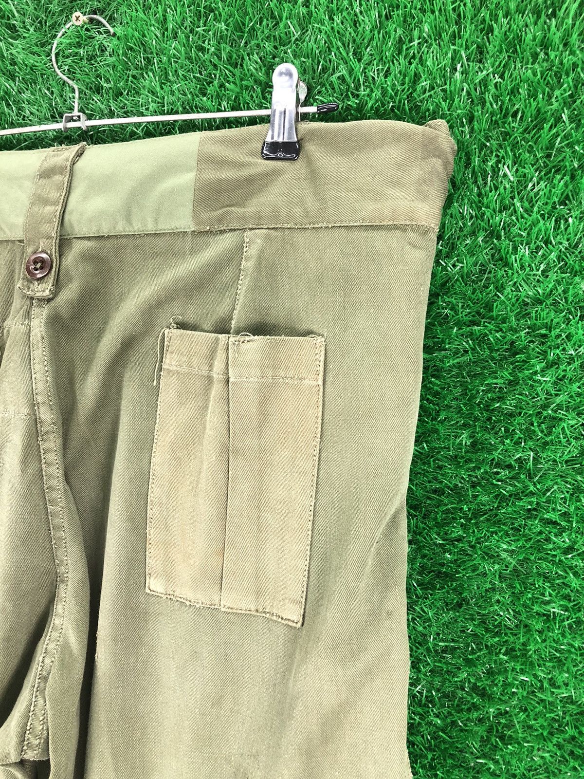 Ghurka Vintage 60's Gurkha Trouser British Army Double Buckle Pants Size US 35 - 5 Thumbnail