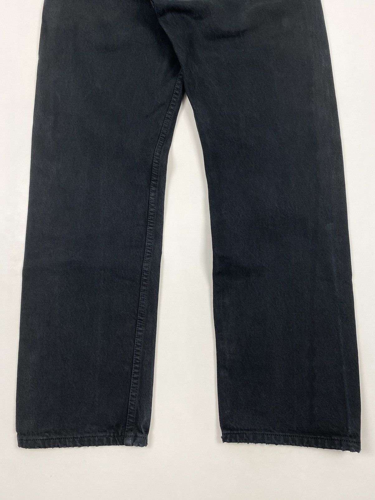 Levi's 2000’s Vintage Levi’s 501 Black Denim Jeans 32X30 Size US 32 / EU 48 - 14 Thumbnail