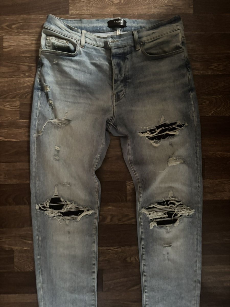 Amiri Amiri Mx1 denim jeans Size US 36 / EU 52 - 1 Thumbnail