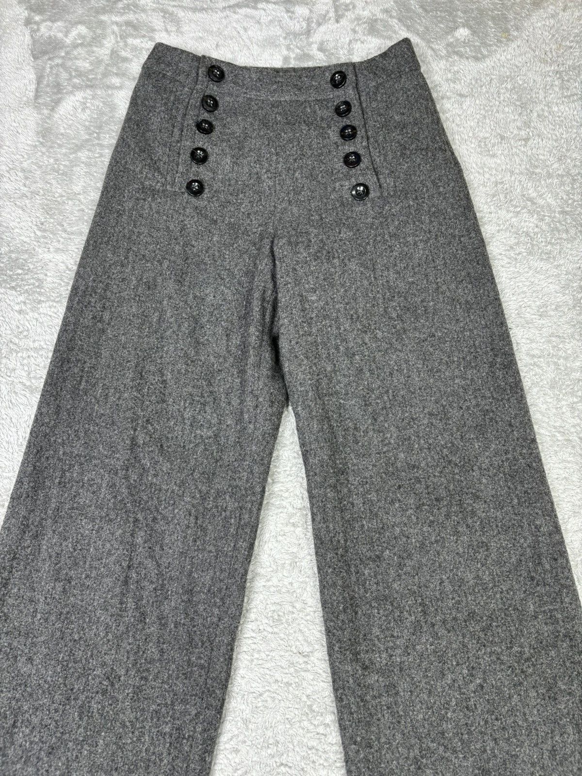 Marc Jacobs Marc Jacobs Wide Leg Wool Pants. S0350 Size 26" / US 2 / IT 38 - 3 Thumbnail