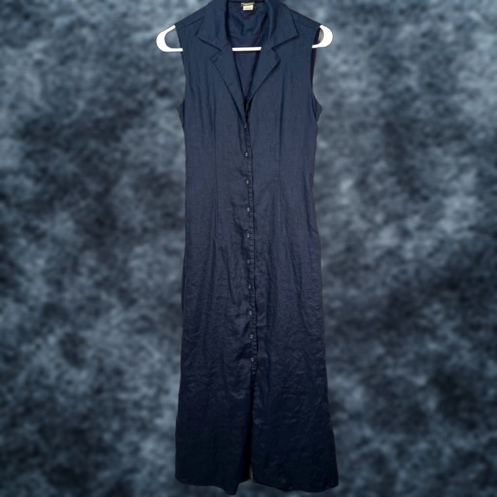 Vintage VINTAGE WITH BUTTONS 2000s MAXI DENIM DRESS | Grailed