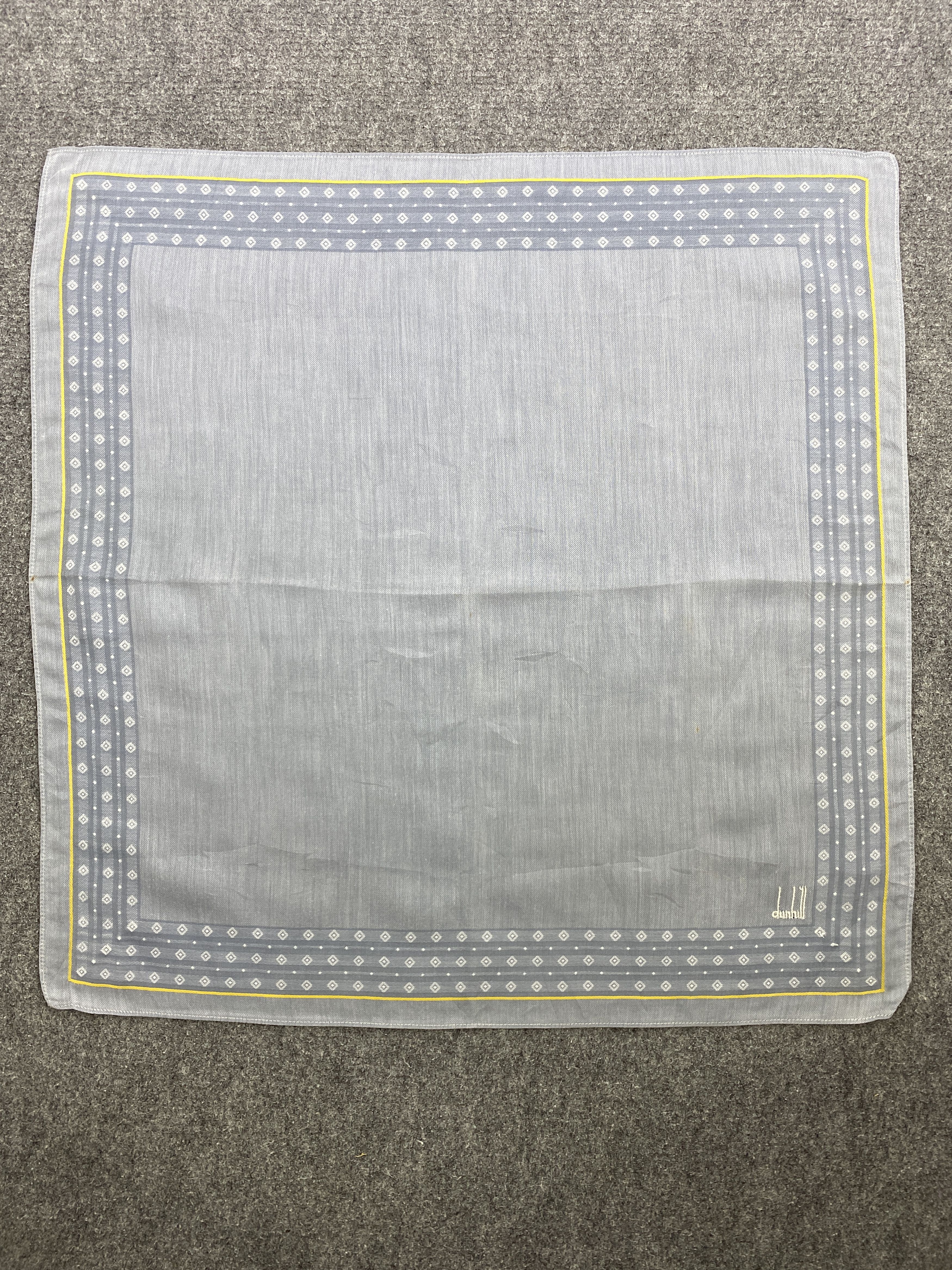 Alfred Dunhill Dunhill Handkerchief / Bandana / Neckerchief HKC0786 Size ONE SIZE - 4 Thumbnail