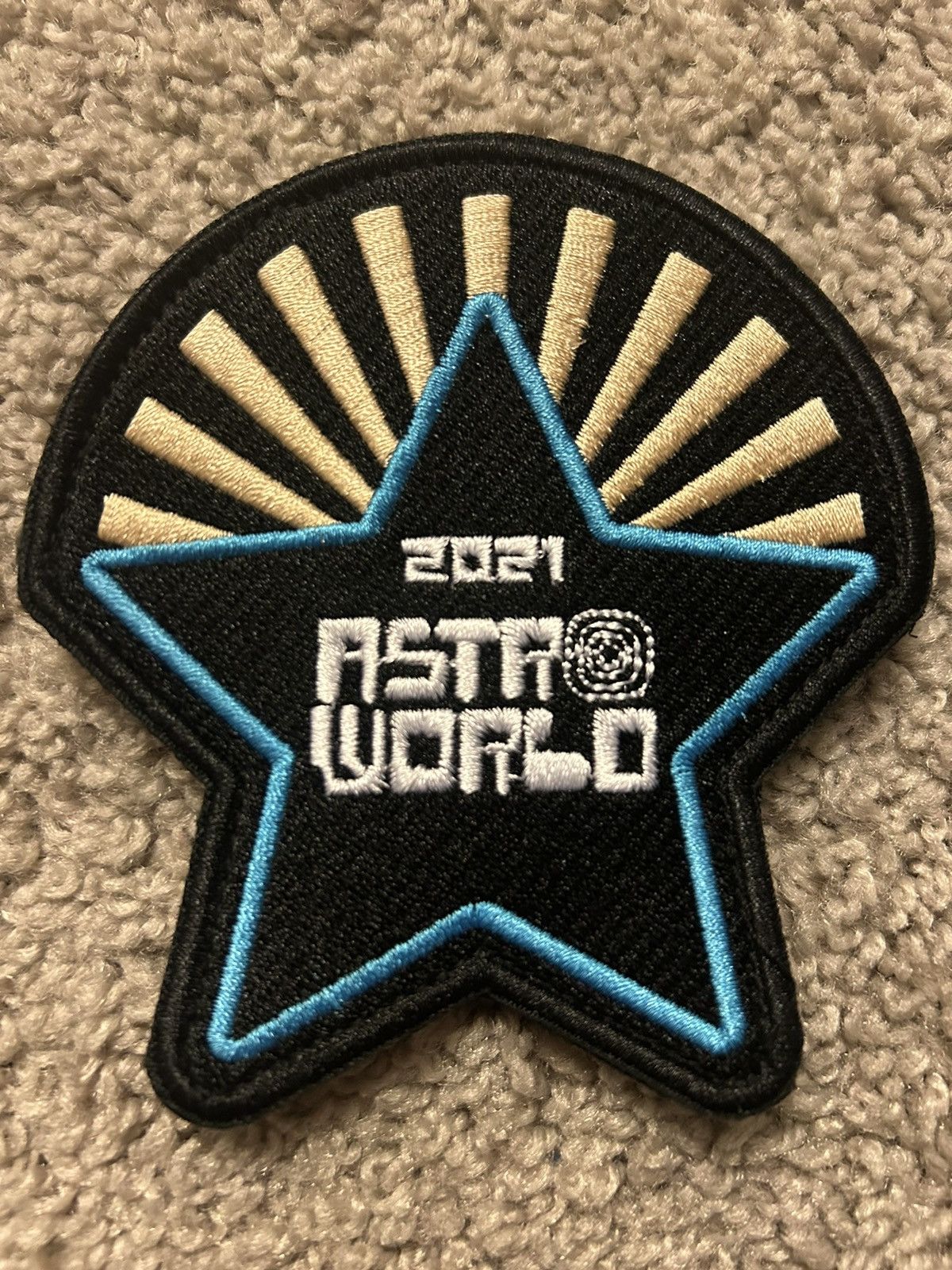 Travis Scott Travis Scott Astroworld Velcro Patch Size ONE SIZE - 4 Thumbnail