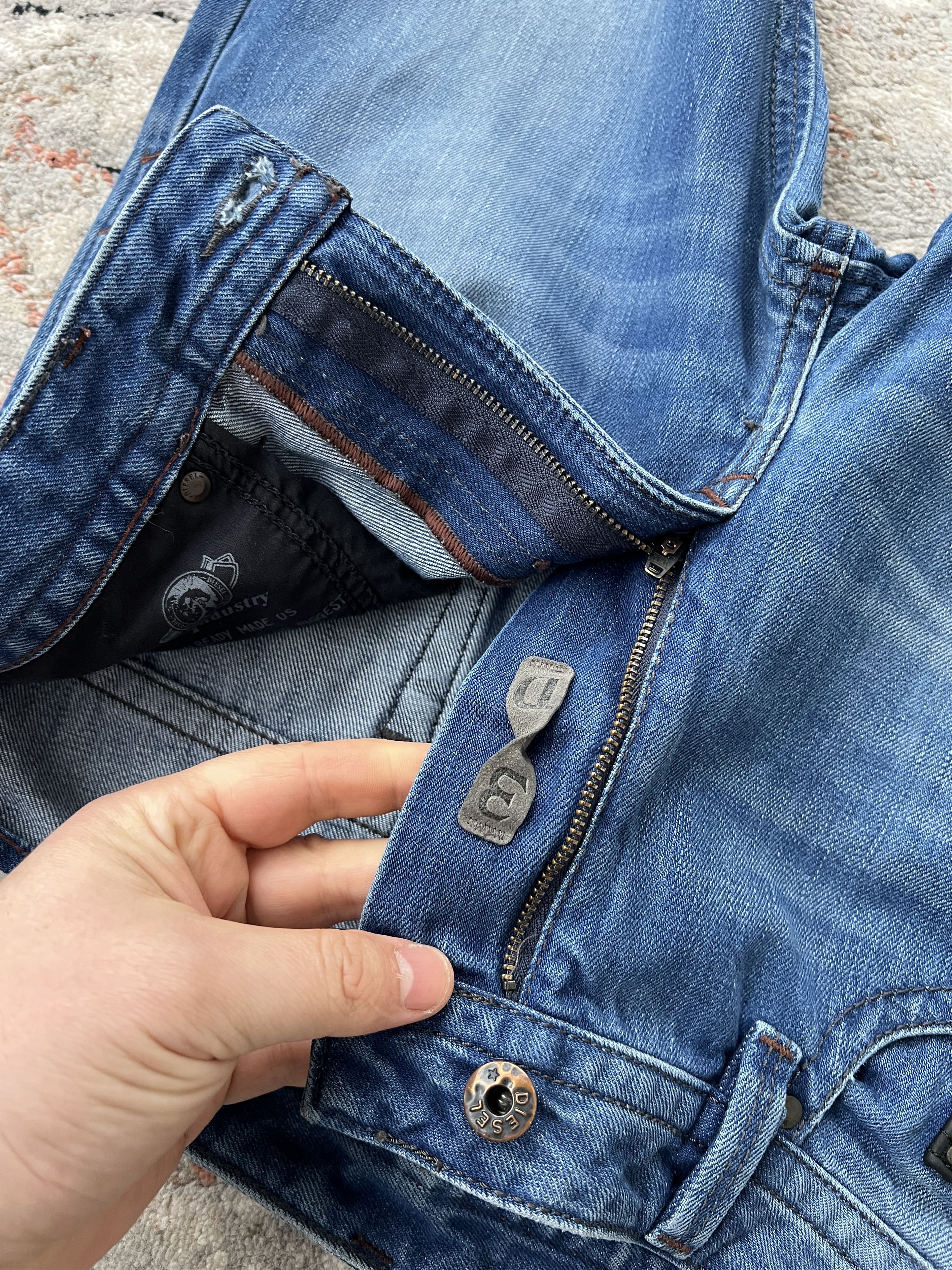 Diesel Diesel Thavar Slim-Skinny Jeans Size US 30 / EU 46 - 5 Thumbnail