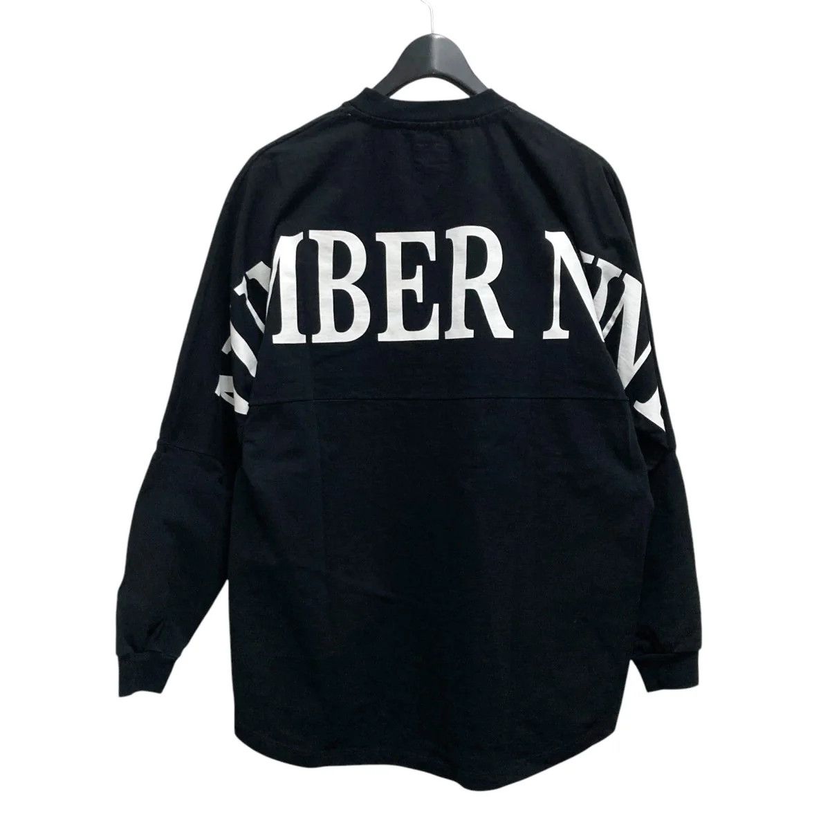 Number (N)ine Oversized Spellout Back Logo Tee Size US L / EU 52-54 / 3 - 1 Thumbnail
