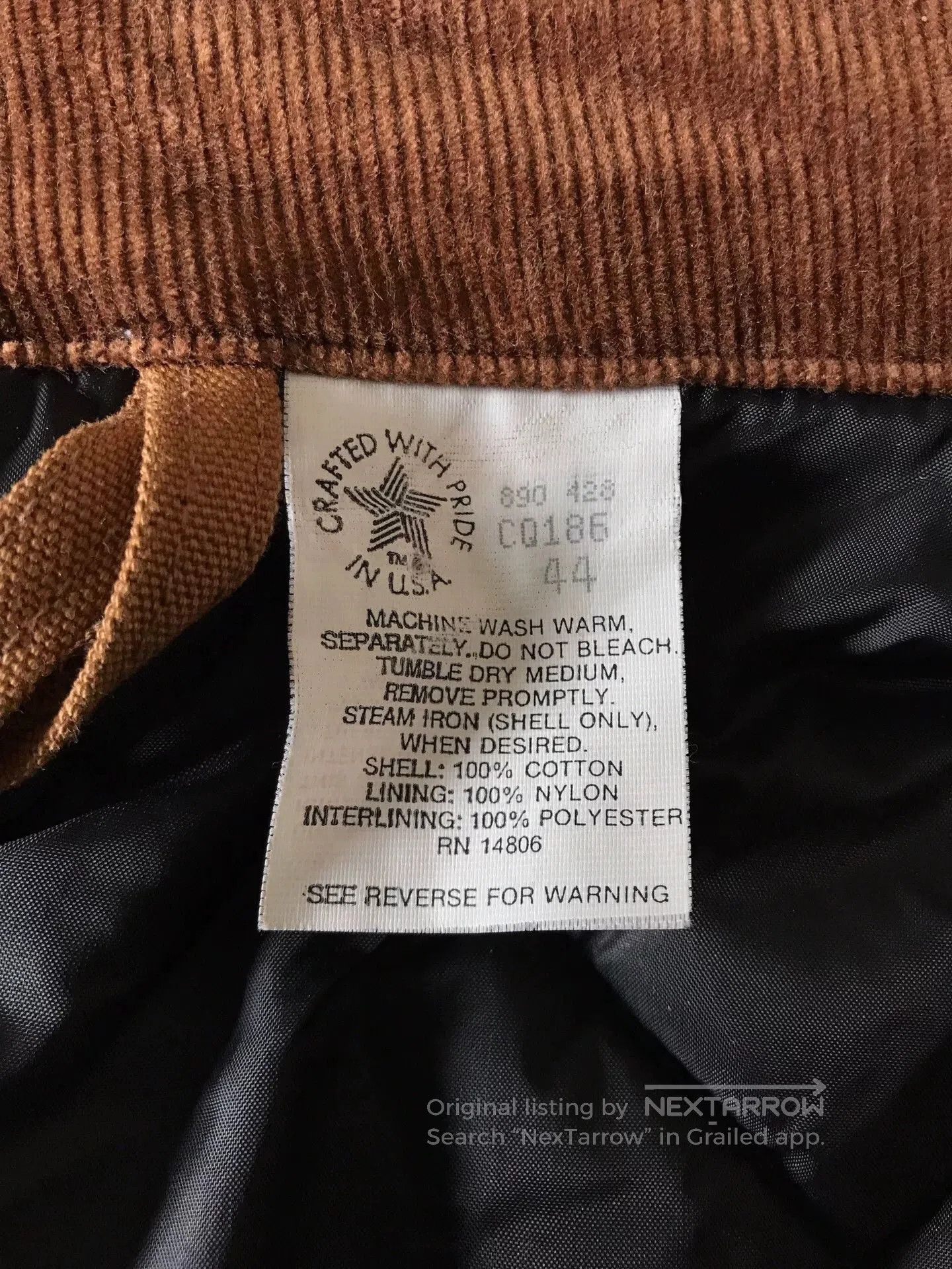 Carhartt 90s Carhartt CQ186 Canvas Jacket. Size US S / EU 44-46 / 1 - 9 Thumbnail