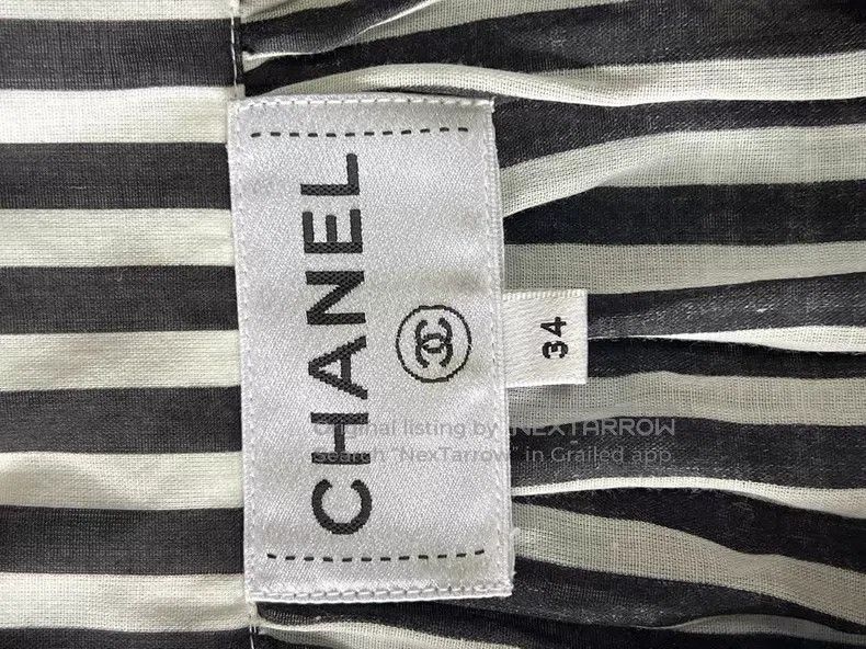 Chanel Chanel 24M striped cake dress shirt Size XXS / US 00 / IT 34 - 6 Thumbnail
