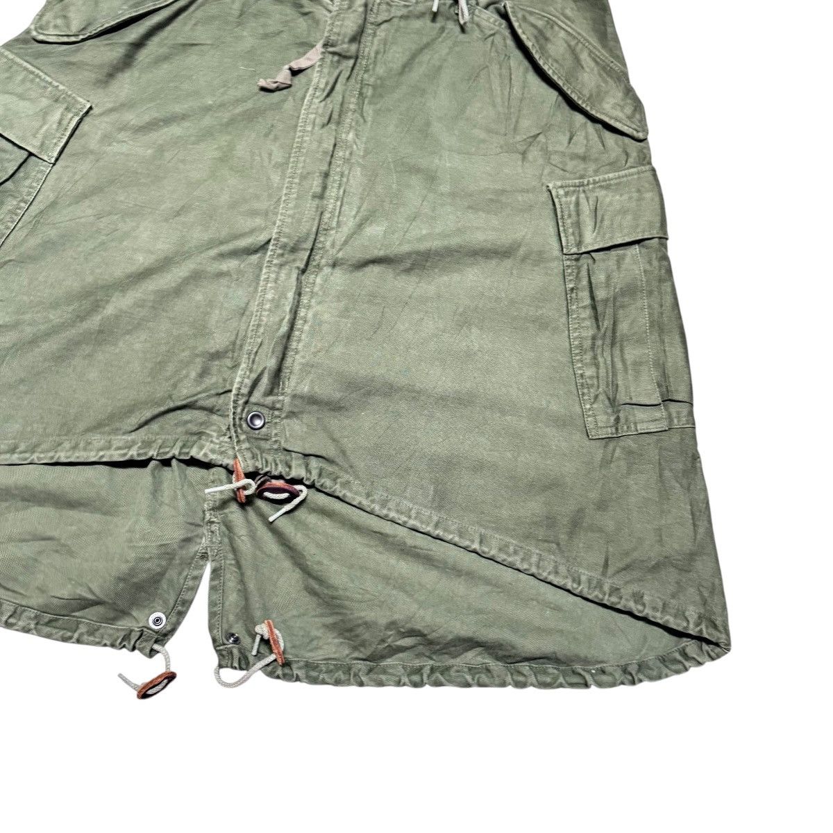 Johnbull Johnbull Olive Green Army Cargo Skirt Size 36" / US 14 / IT 50 - 4 Thumbnail