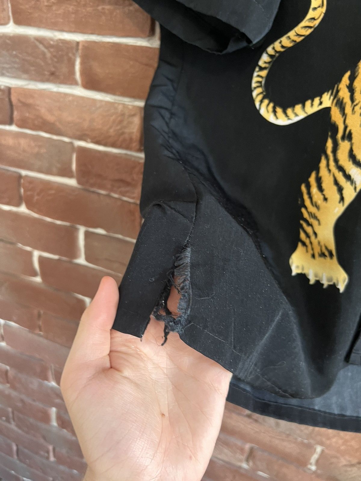 Japanese Brand Vintage Y2k Dragon Drip Button Up Rare Shirt Like Prada Hype Size US XXL / EU 58 / 5 - 5 Thumbnail