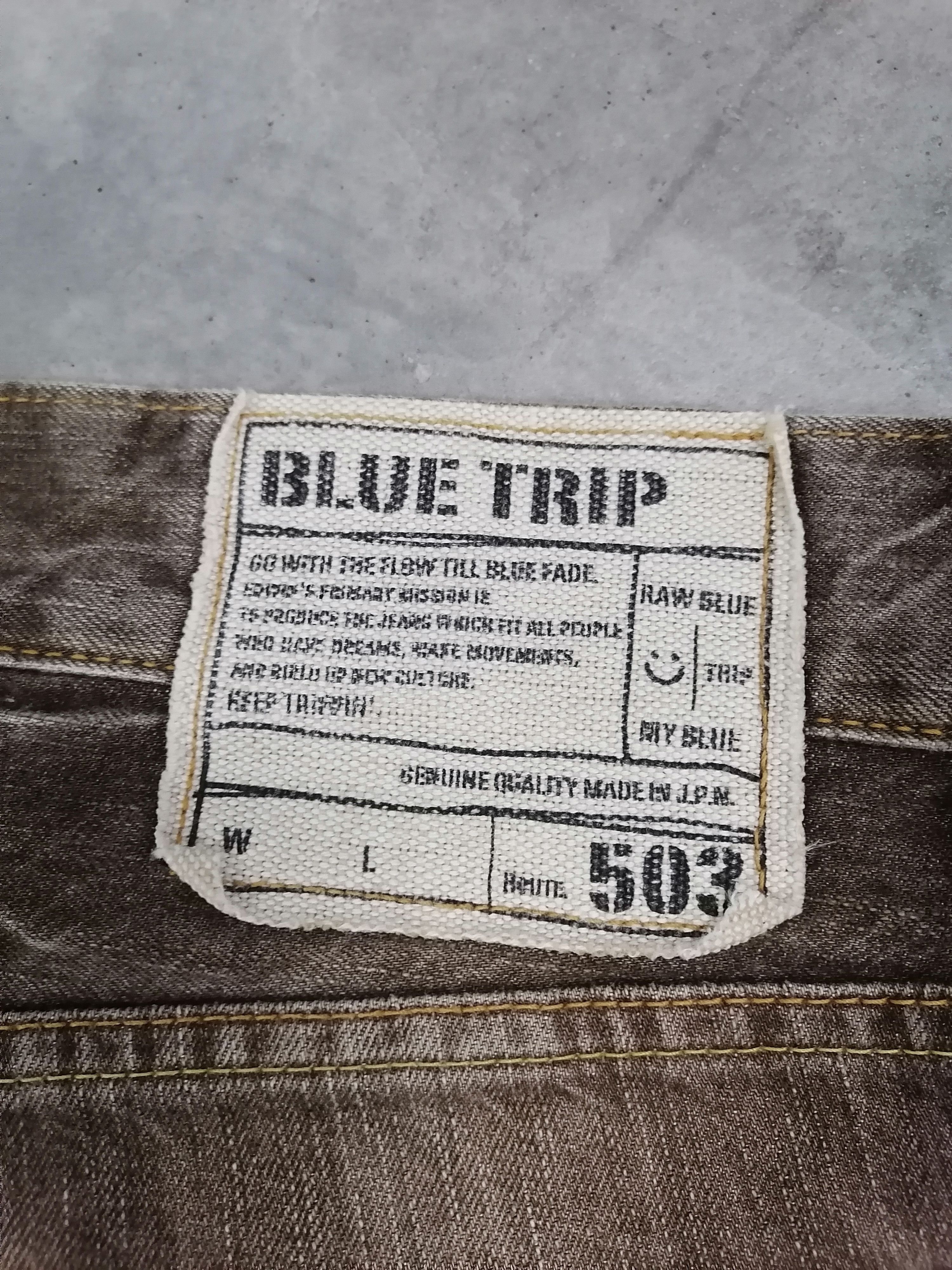 14th Addiction × Japanese Brand Edwin 503 Brown Claw Mark Distressed Denim Pants Size US 34 / EU 50 - 11 Thumbnail