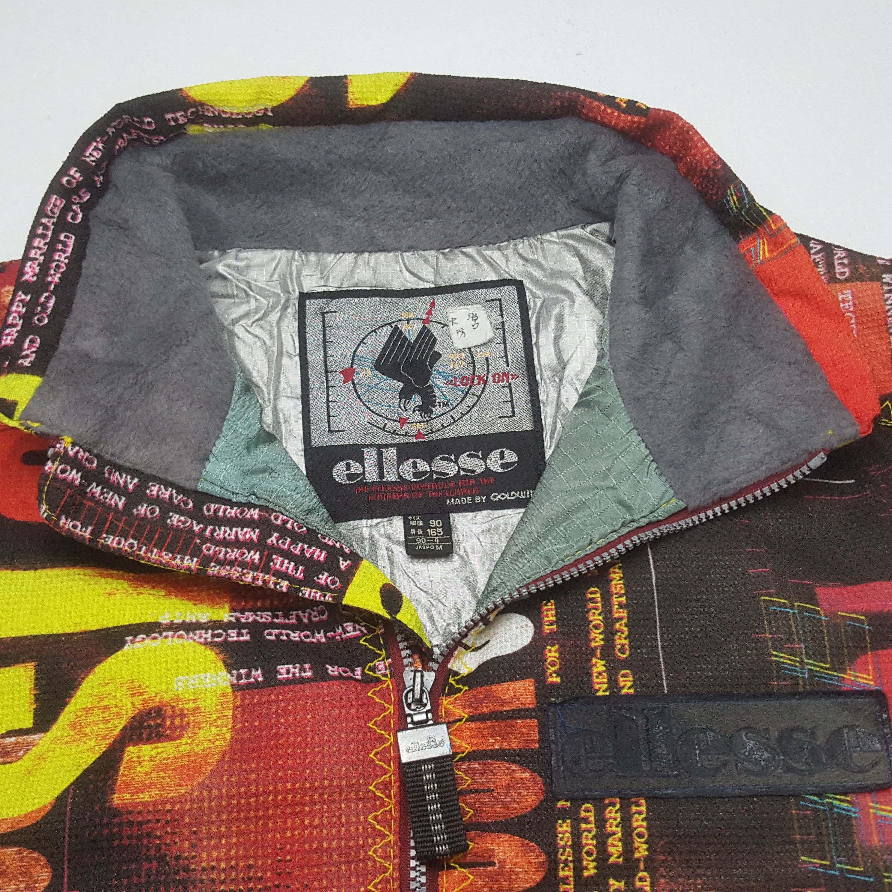 Ellesse Vintage Ellesse Full Print Jacket C325N1 Size US XL / EU 56 / 4 - 5 Thumbnail