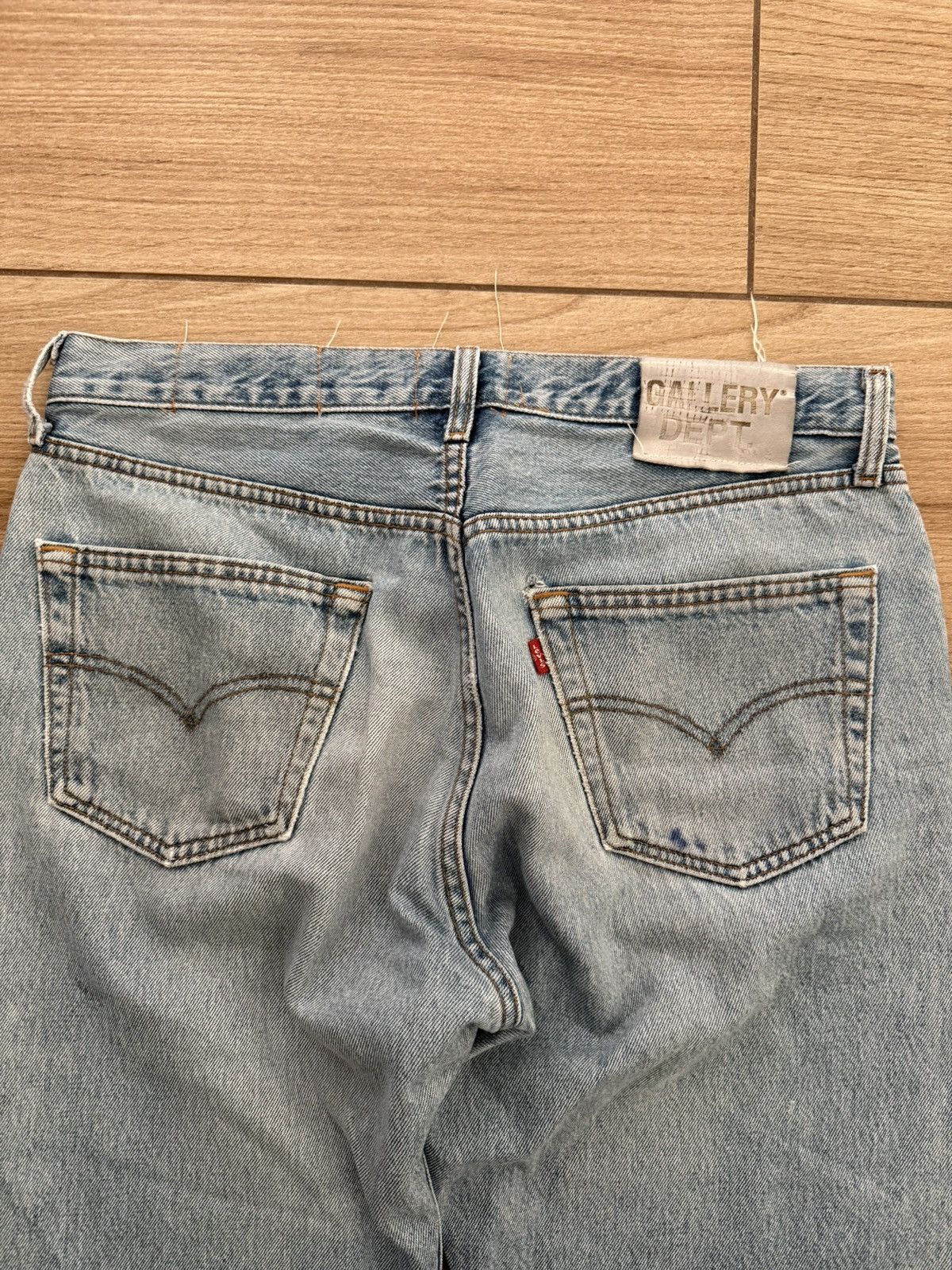 Gallery Dept. Gallery Department Distressed Denim Size US 30 / EU 46 - 13 Thumbnail