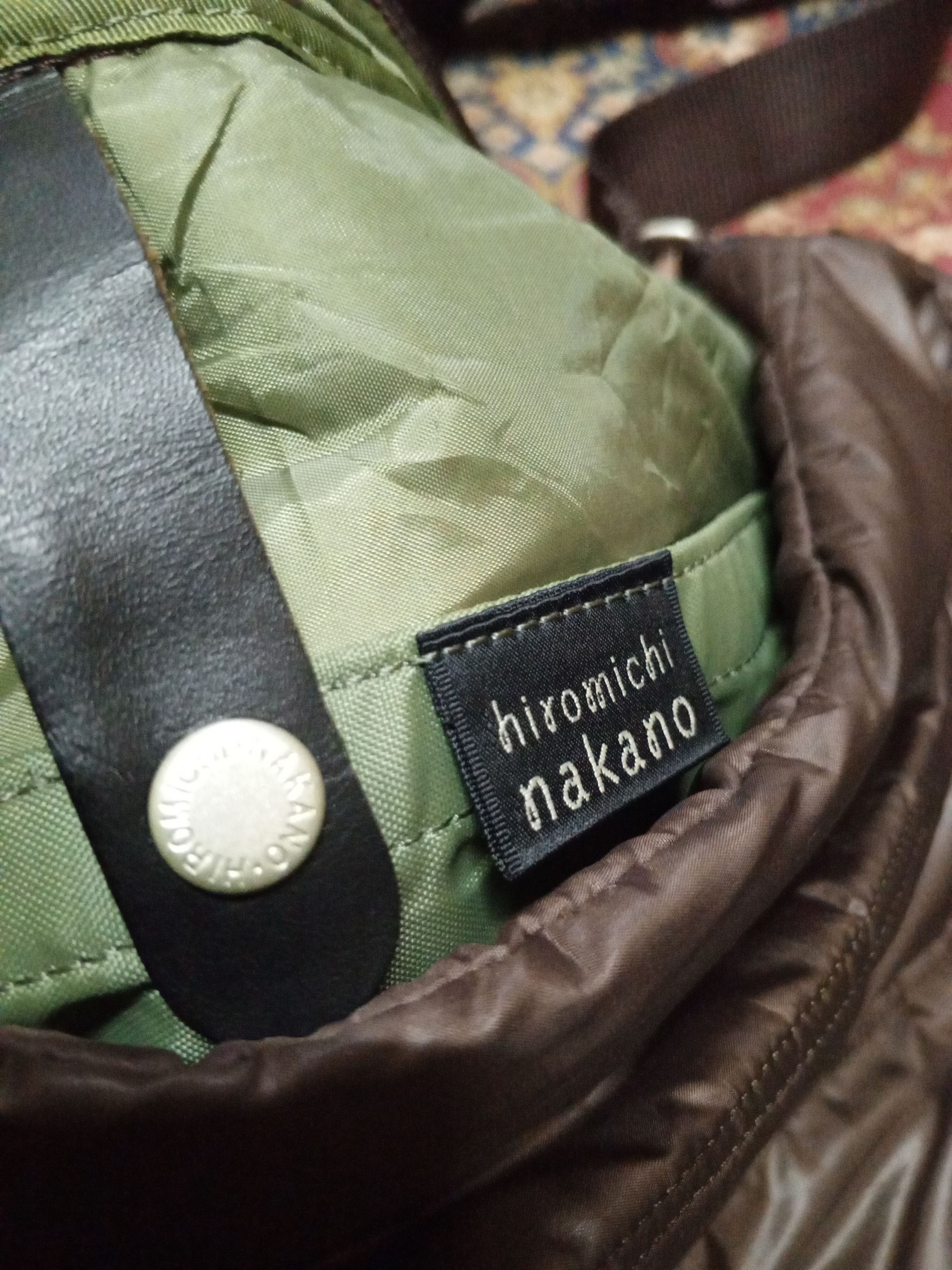 Japanese Brand •HIROMICHI NAKANO•PUFFER BAG JAPANBRAND Size ONE SIZE - 13 Thumbnail