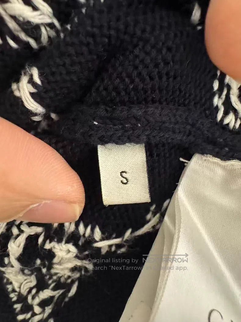 Gucci Gucci Full-print logo stitching striped knitted cardigan c Size S / US 4 / IT 40 - 4 Thumbnail