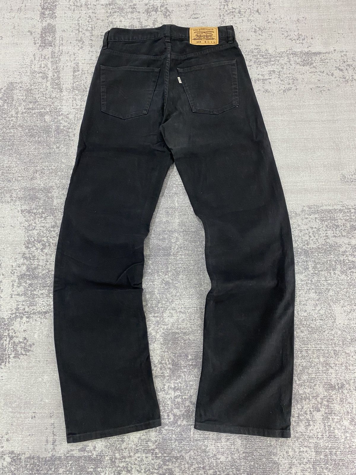 Levi's Vintage Clothing levis 508 black pant Size US 28 / EU 44 - 7 Thumbnail