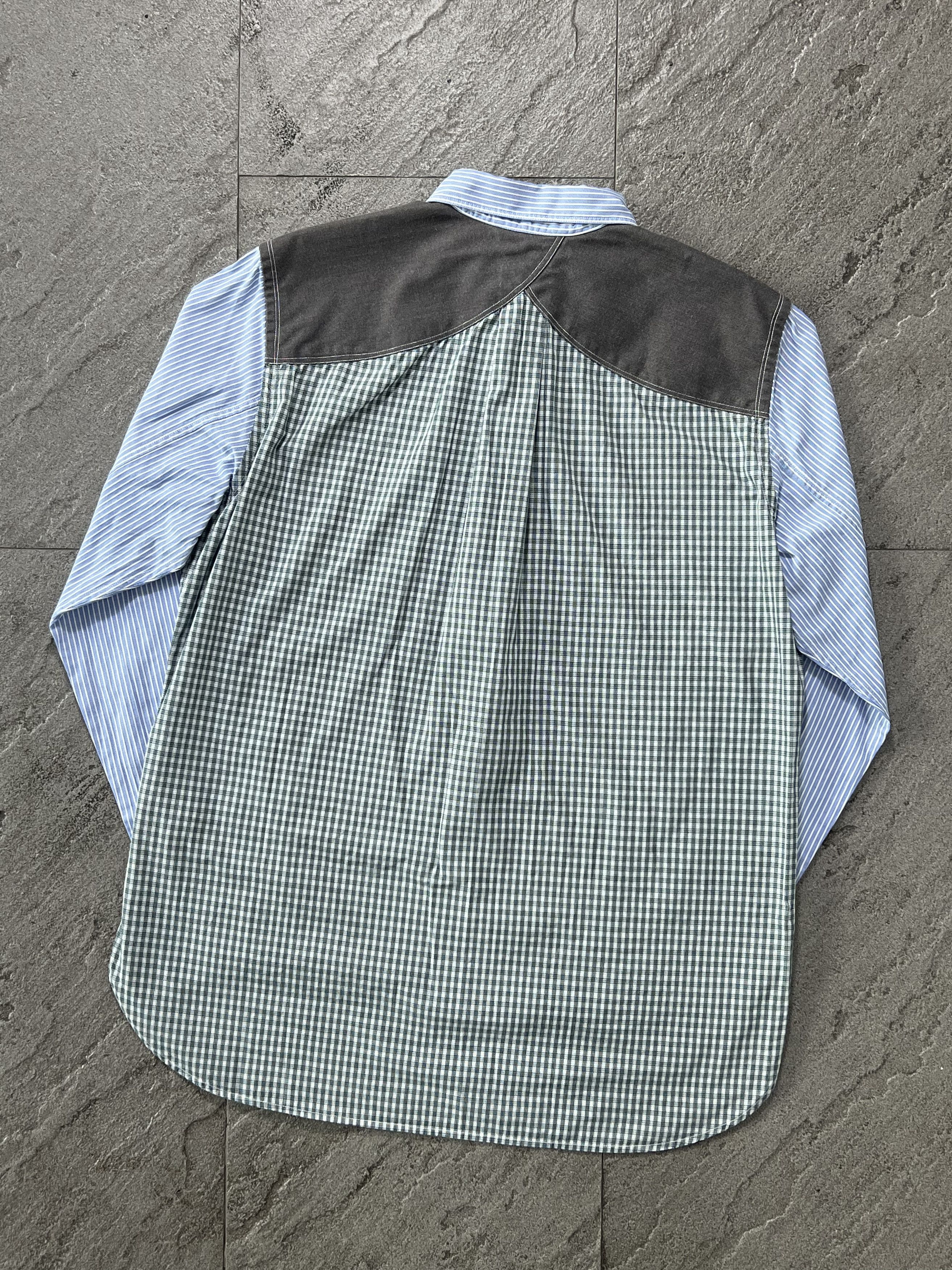 Junya Watanabe Junya Watanabe Comme des Garçons MAN patched shirt Size US S / EU 44-46 / 1 - 2 Thumbnail
