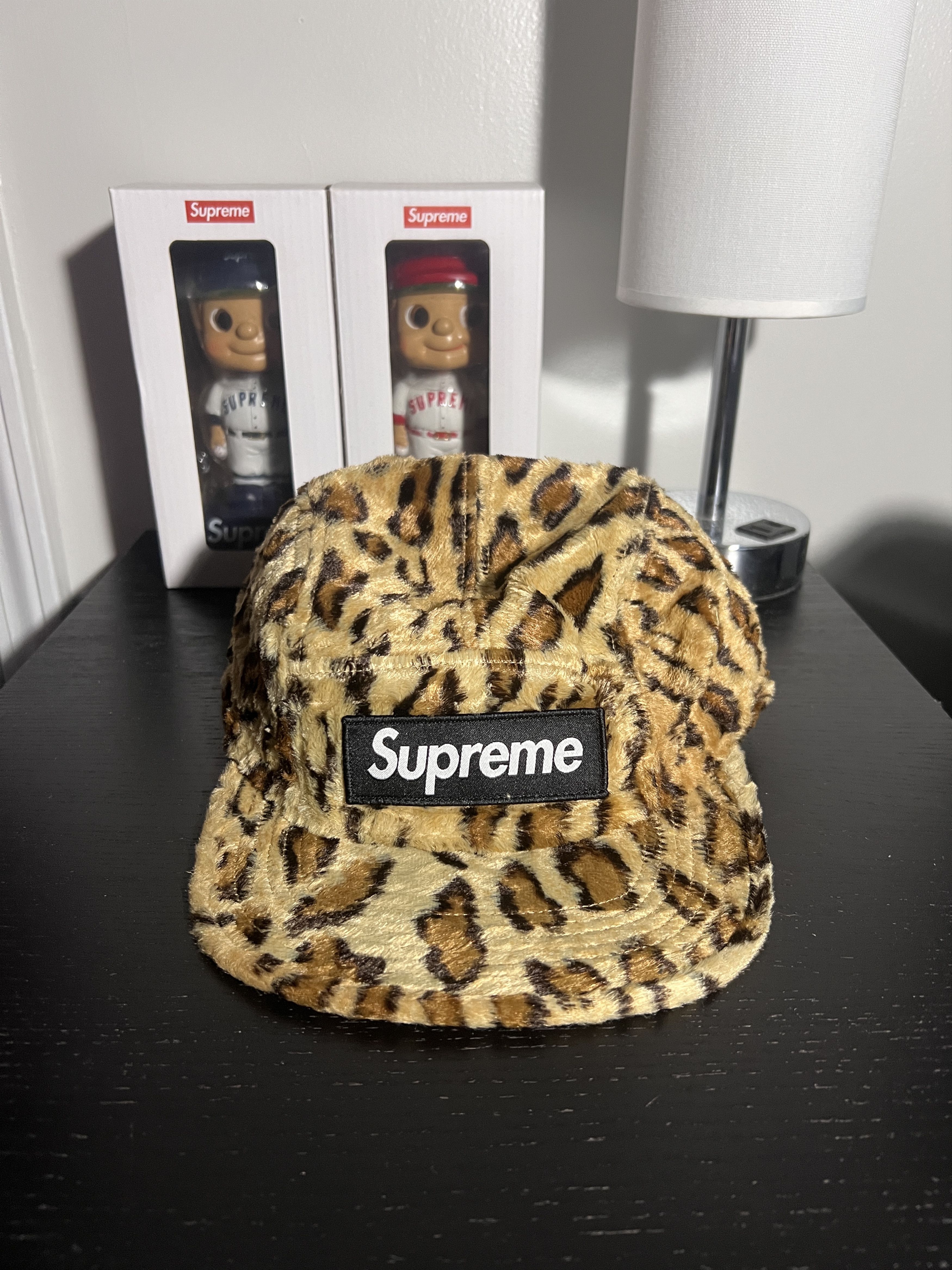 Supreme Leopard Camp Cap | Grailed