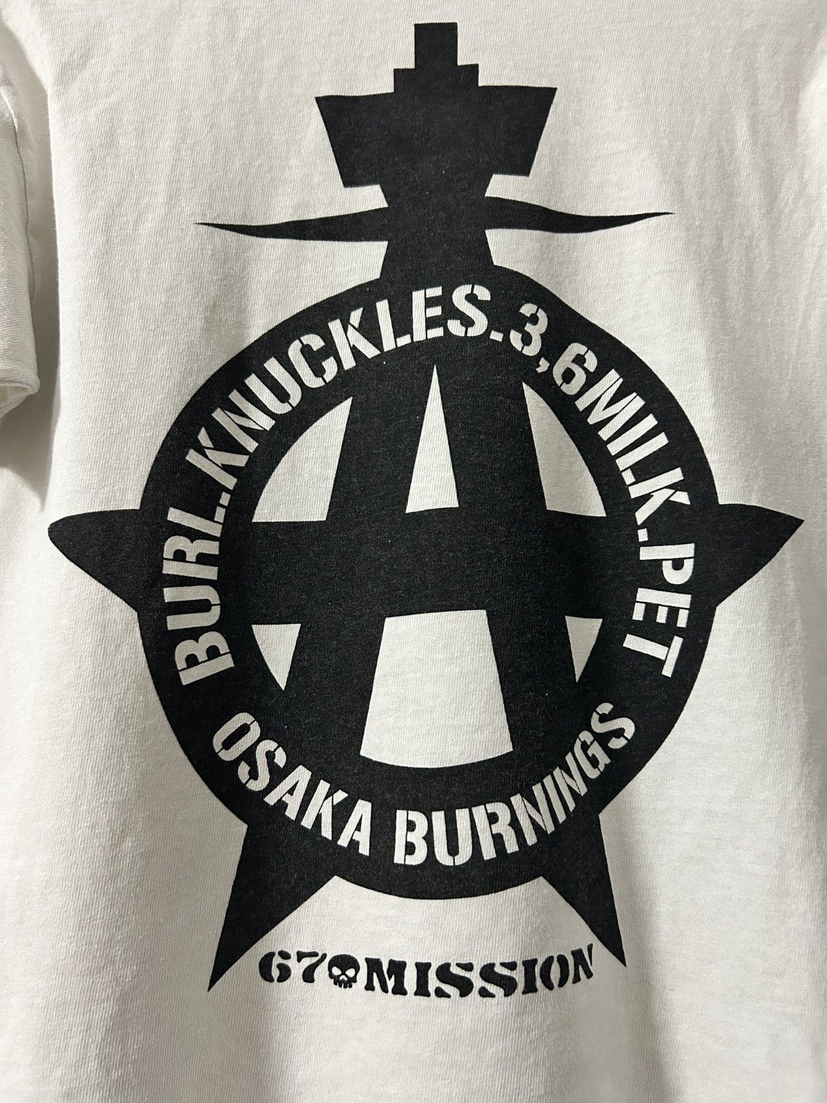 Band Tees Vintage 67 Mission Distressed Punk Band Sex Pistol Font Size US S / EU 44-46 / 1 - 10 Thumbnail