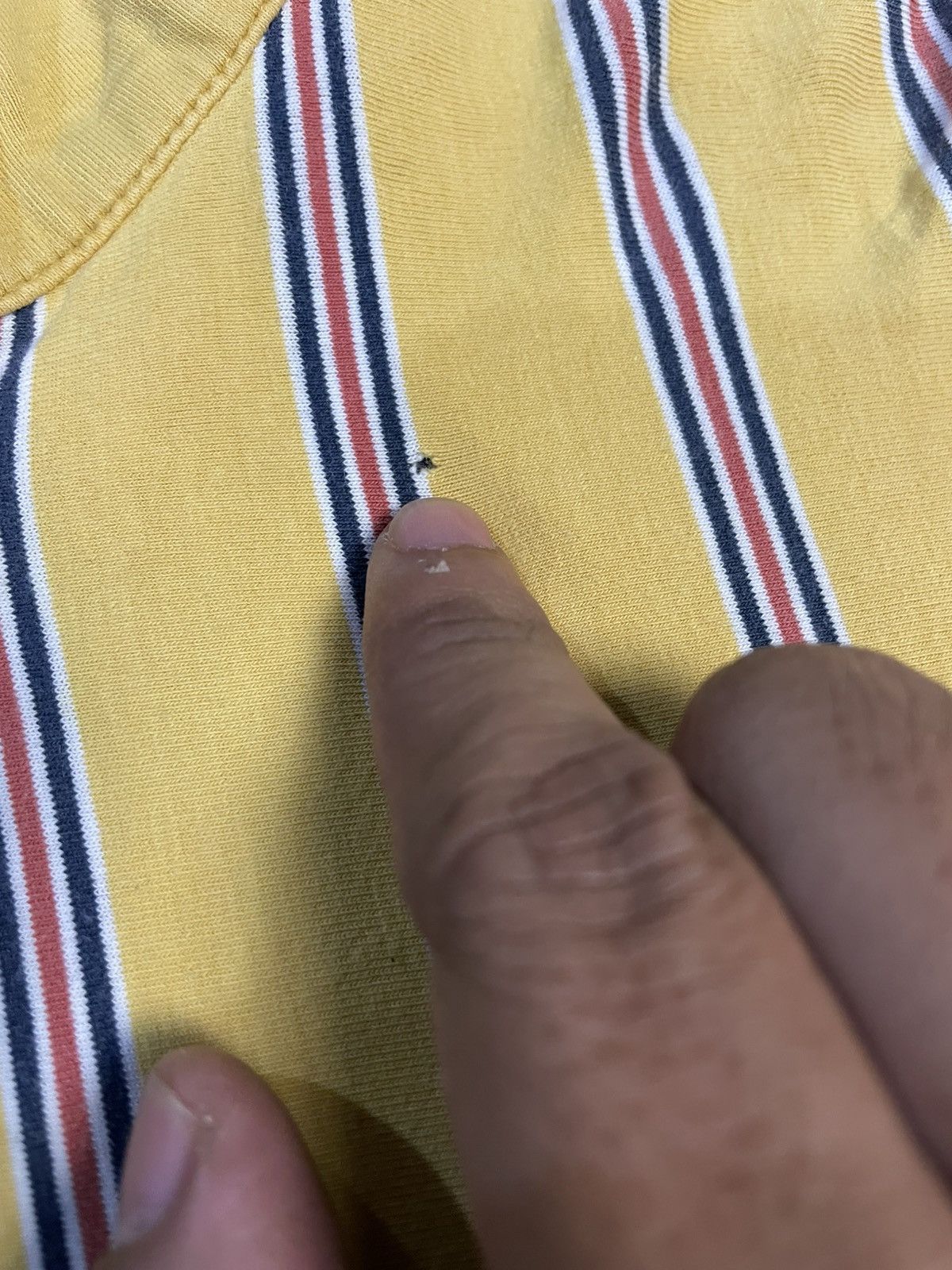 Ikea RARE 🔥 Ikea Vertical Striped Zipper Polo Tee Size US M / EU 48-50 / 2 - 5 Thumbnail