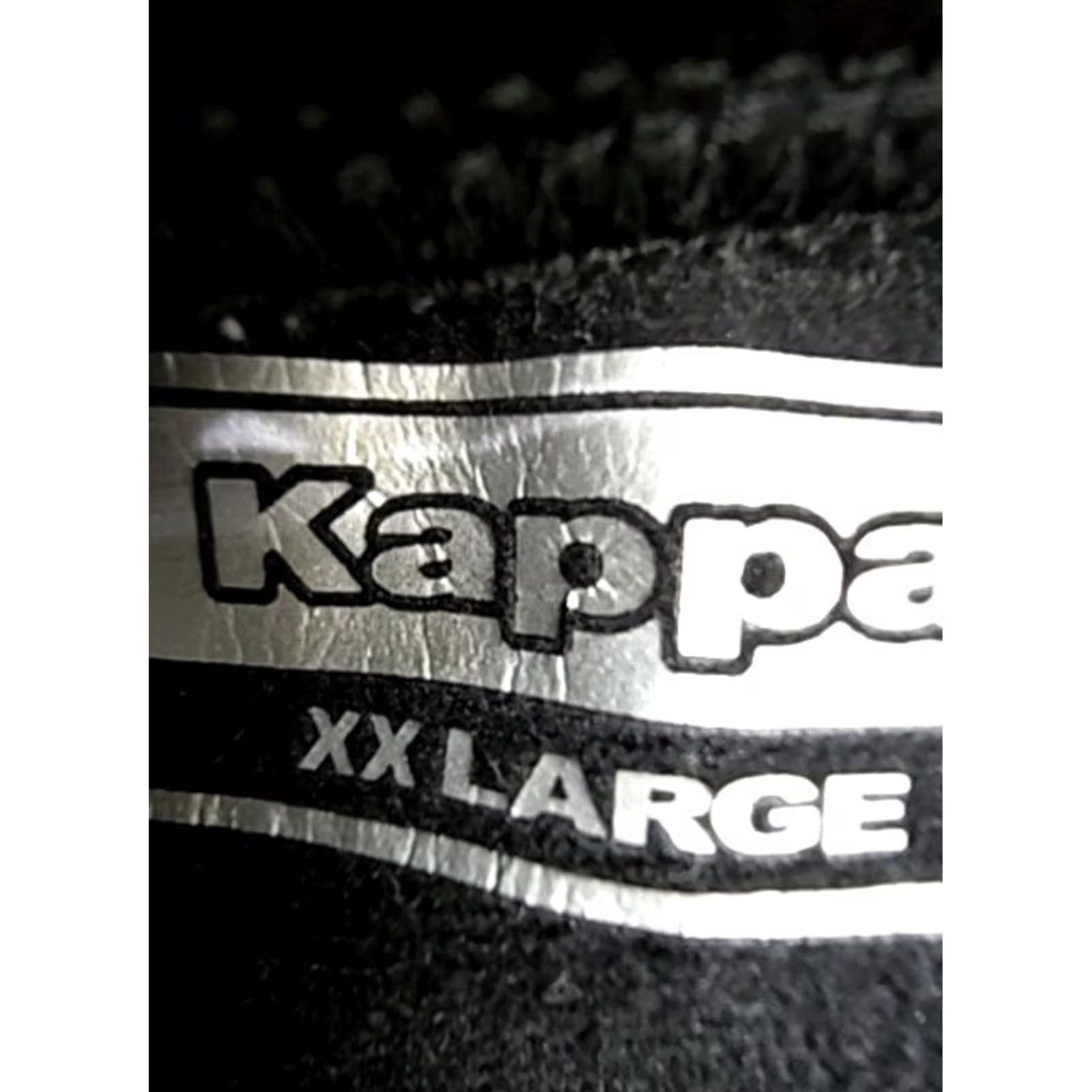 Kappa Kappa Track Pants XXL Black 100% Polyester Men’s Regular Drawstring Tapered Size US 39 - 3 Thumbnail