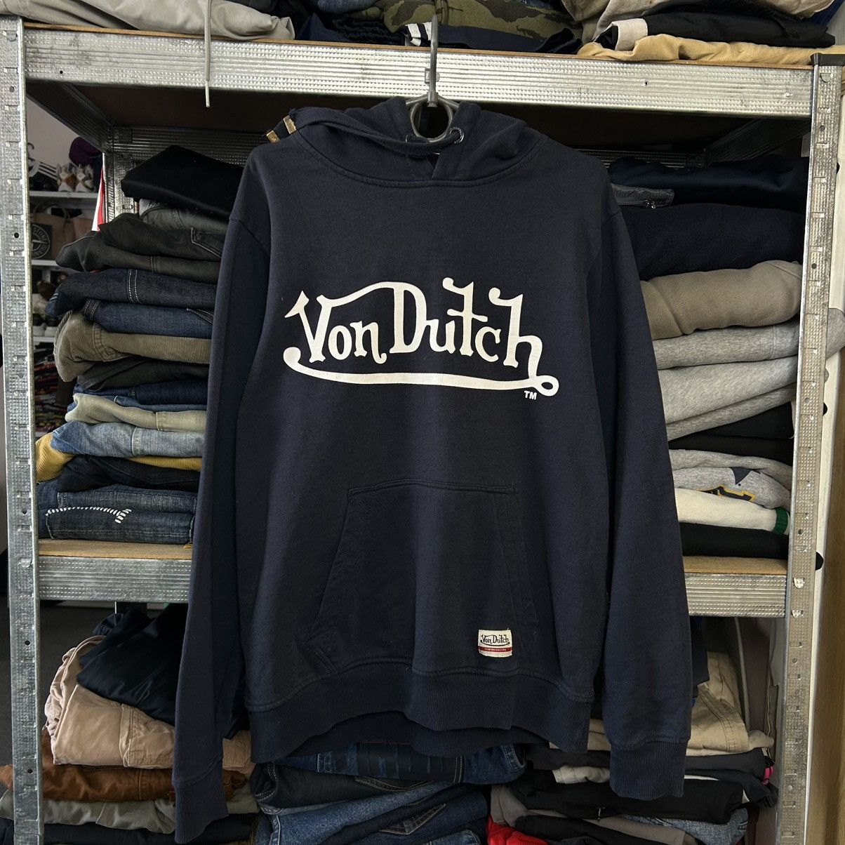 Von Dutch Vintage Von Dutch Big Logo Japanese streetwear hoodie Size US M / EU 48-50 / 2 - 1 Thumbnail