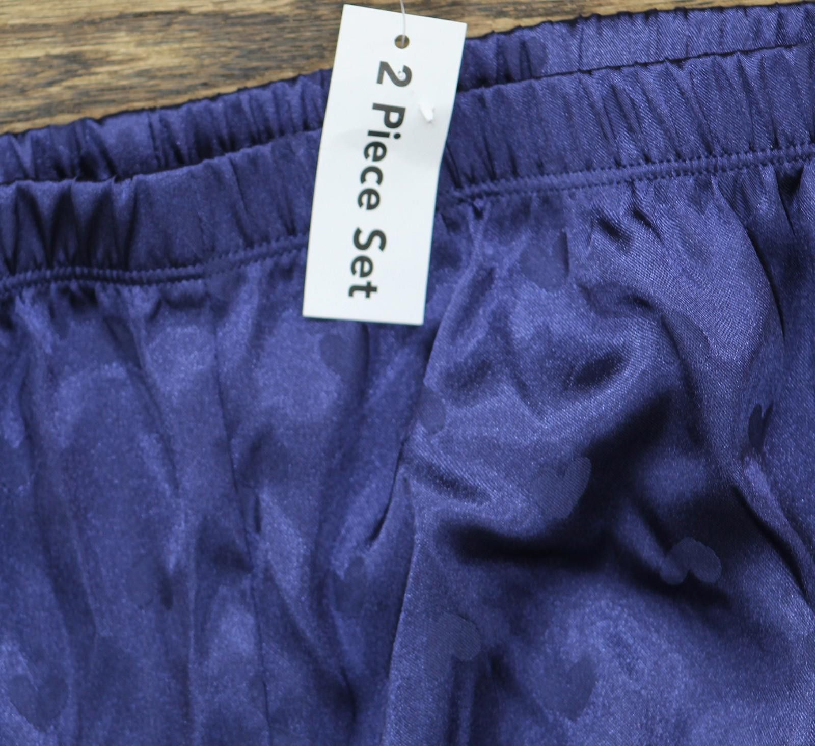 Splendid New Splendid Heart Pajama Sleep Shorts Rld0392 Navy Blue L Size 36" / US 14 / IT 50 - 3 Thumbnail