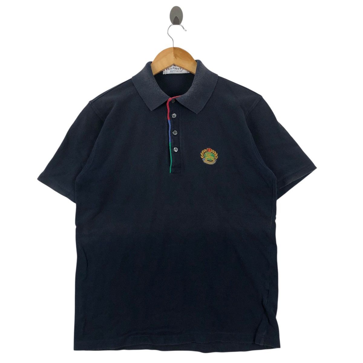 Burberry Vintage BURBERRYS Polos Embroidered Logo Size M Size US M / EU 48-50 / 2 - 1 Thumbnail