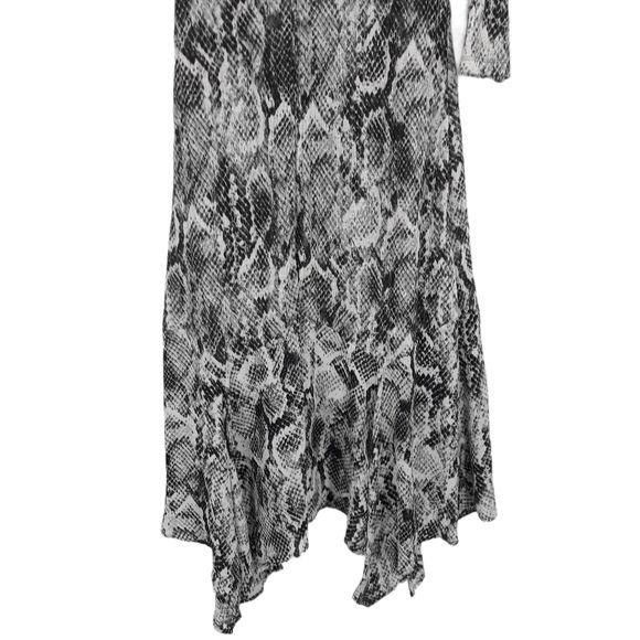 Vintage Y2K Anthro Fairy Grunge Knit Maxi Dress Sz L Snake Handkerch Size L / US 10 / IT 46 - 11 Thumbnail