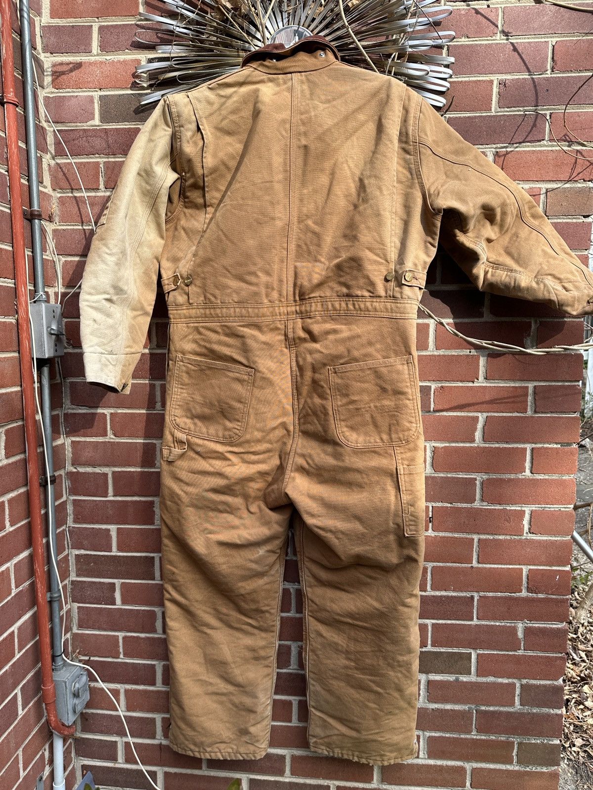 Carhartt Carhartt Coverall 46 Short Quilt Insulated bib Union X01 Size US 33 - 2 Thumbnail