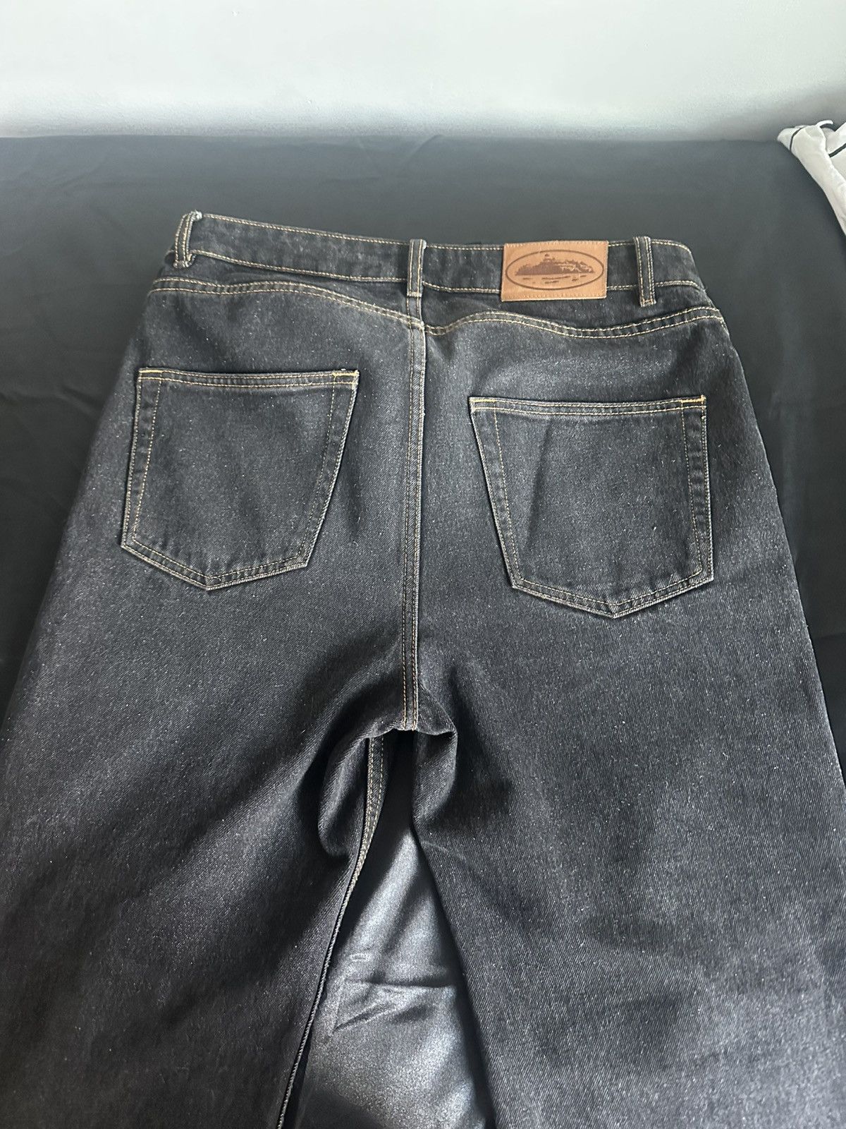 Corteiz Corteiz Alcatraz Jeans Black Size US 32 / EU 48 - 2 Thumbnail
