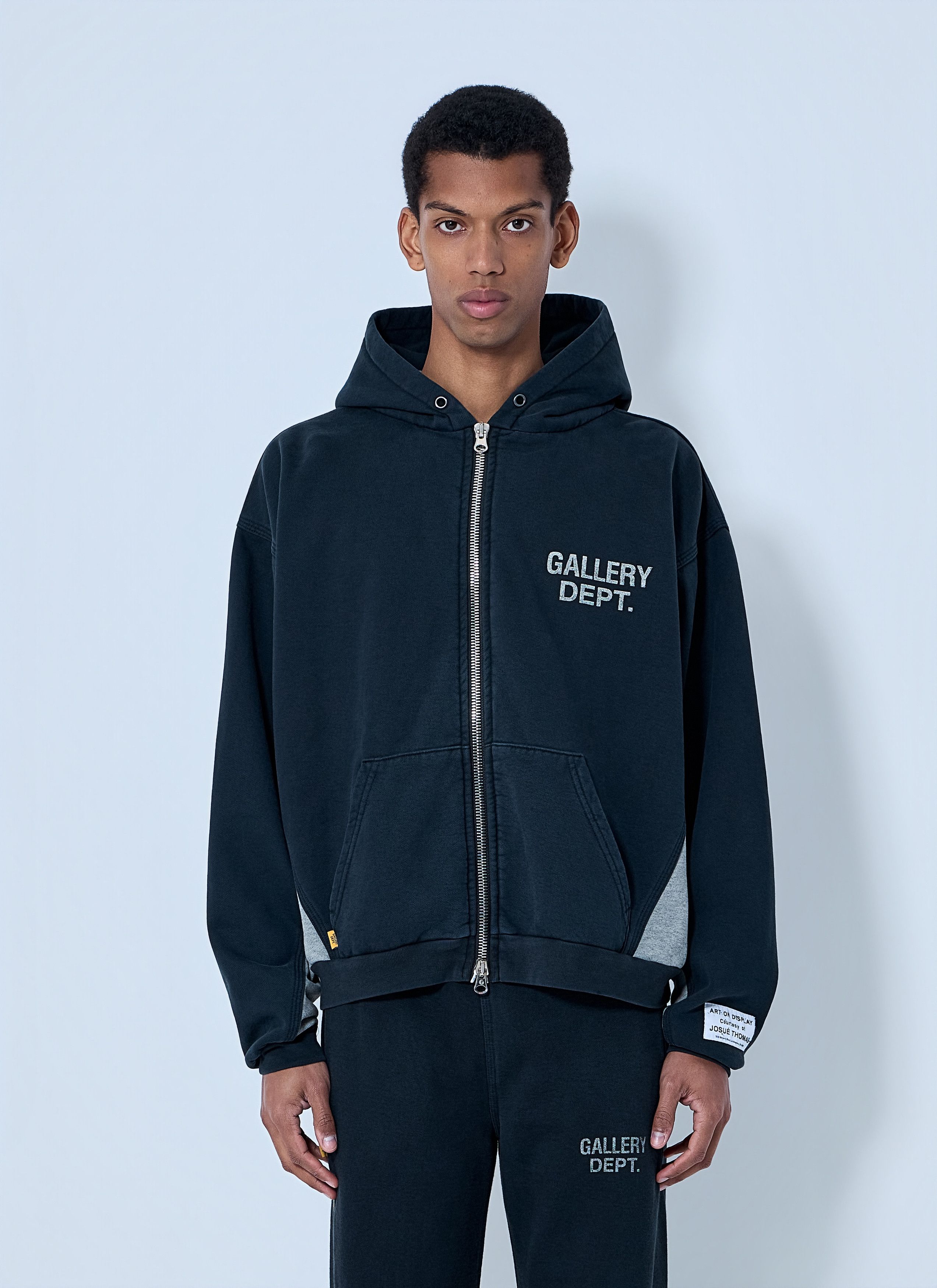 Gallery Dept. Zip-Up Logo Hoodie Size US S / EU 44-46 / 1 - 1 Thumbnail
