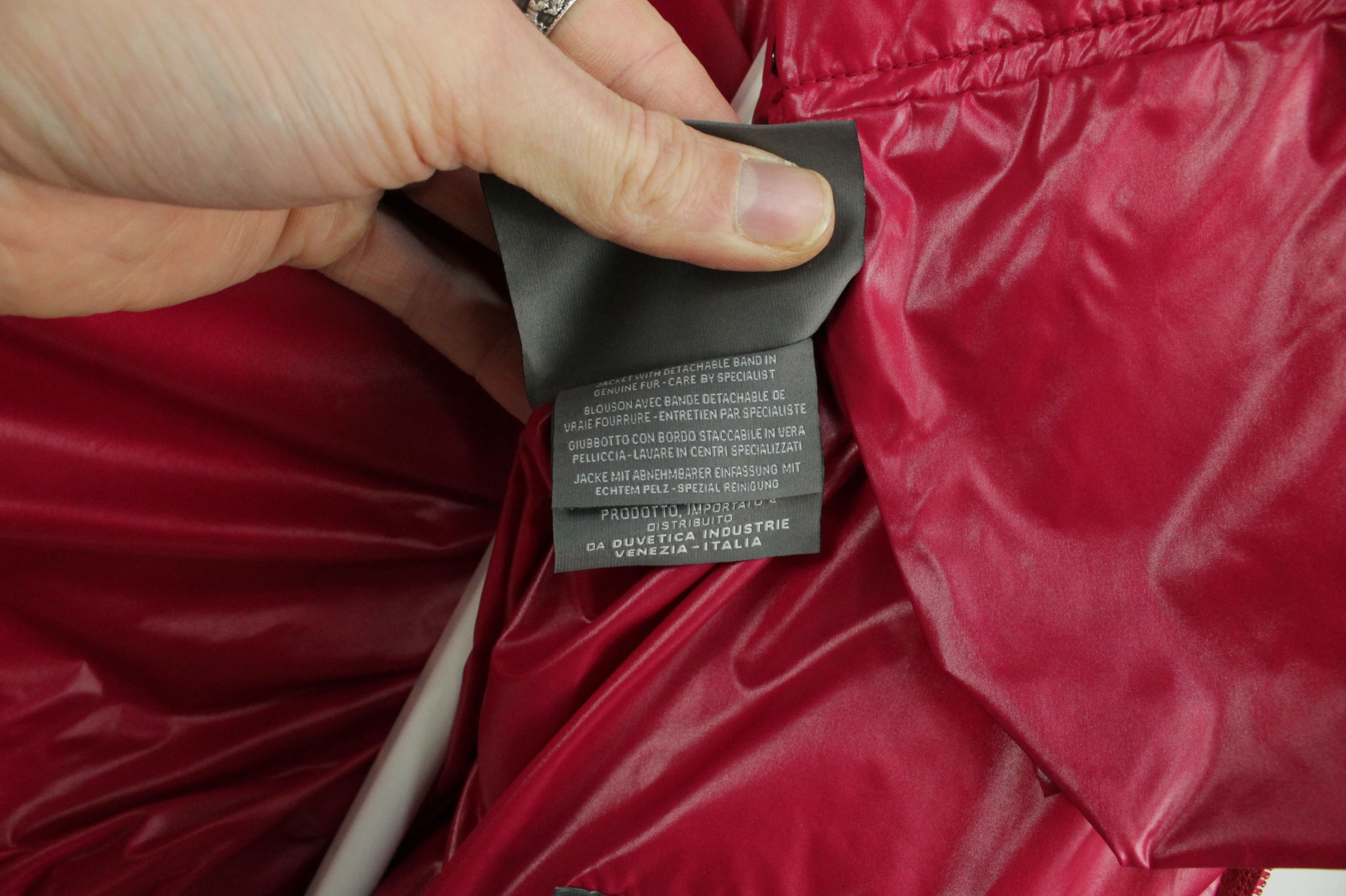 Duvetica Duvetica Adhara Hooded Down Coat with Fur Trim Size M / US 6-8 / IT 42-44 - 13 Thumbnail