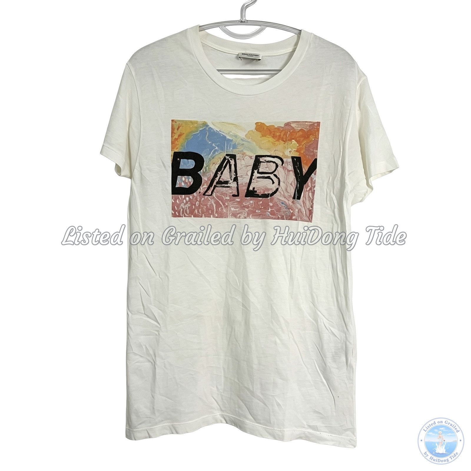 SAINT LAURENT PARIS BABY Tシャツ M 大幅値下げ saint laurent paris BABY Tシャツ Saint Laurent Paris