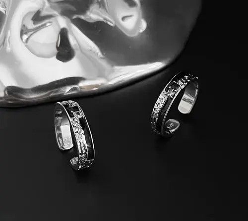 VIBE Retro punk ring Size ONE SIZE - 3 Thumbnail