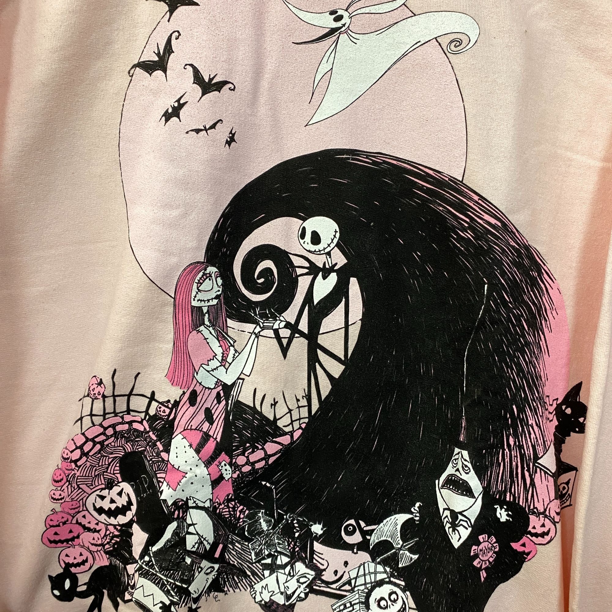 Disney Disney The Nightmare Before Christmas Graphic Crewneck Sweat Size M / US 6-8 / IT 42-44 - 3 Thumbnail