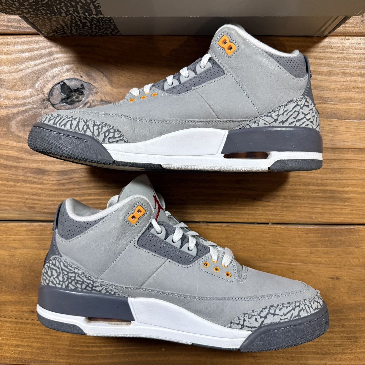 Jordan Brand Jordan 3 Retro Cool Grey 2021 Size US 10.5 / EU 43-44 - 3 Thumbnail