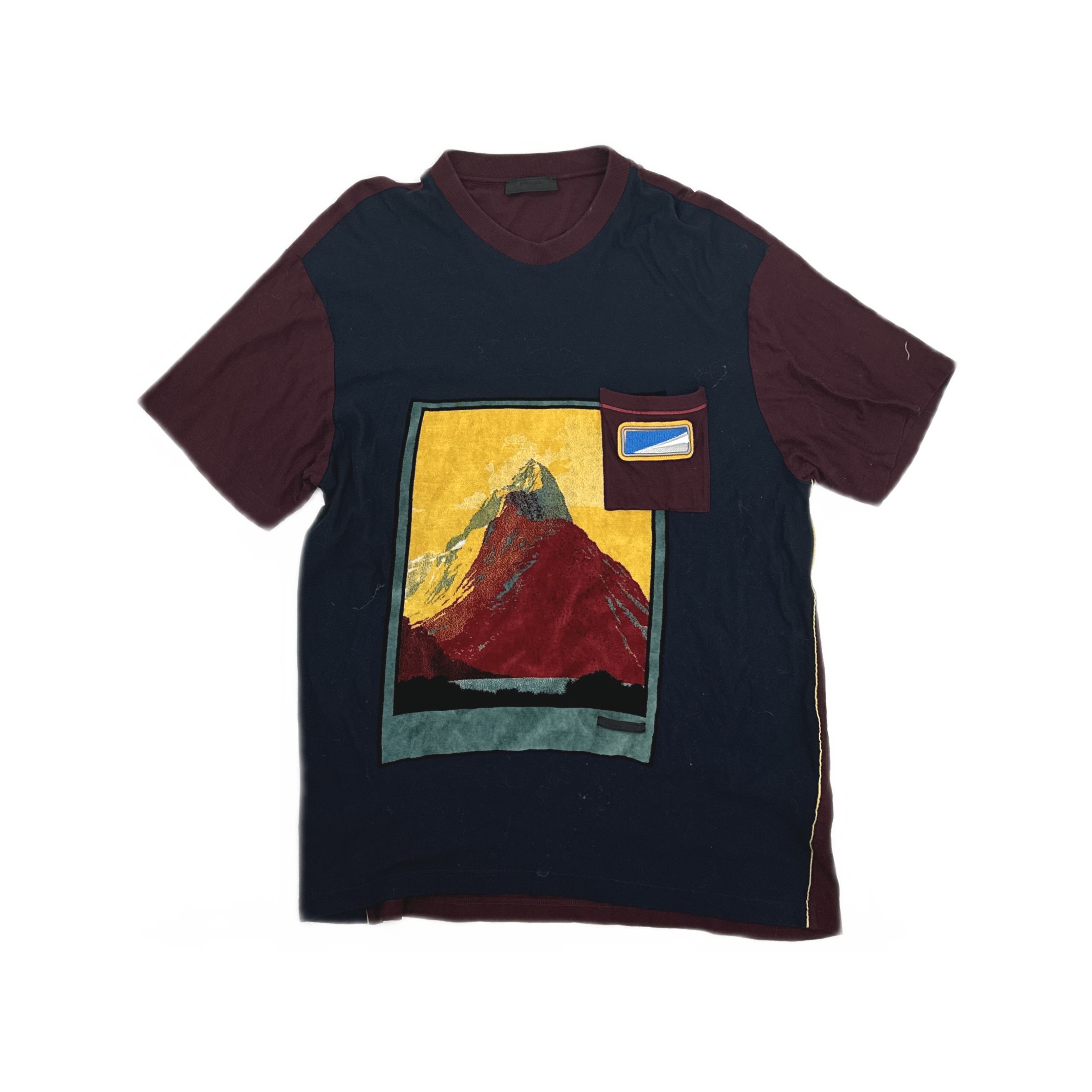 Prada Prada Mountain Graphic T-Shirt XXL Size US XXL / EU 58 / 5 - 1 Thumbnail