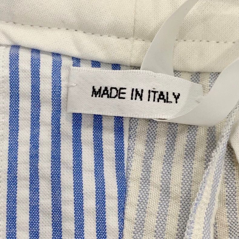 Thom Browne Thom Browne Blue and white striped stitching design casual Size 26" / US 2 / IT 38 - 6 Thumbnail