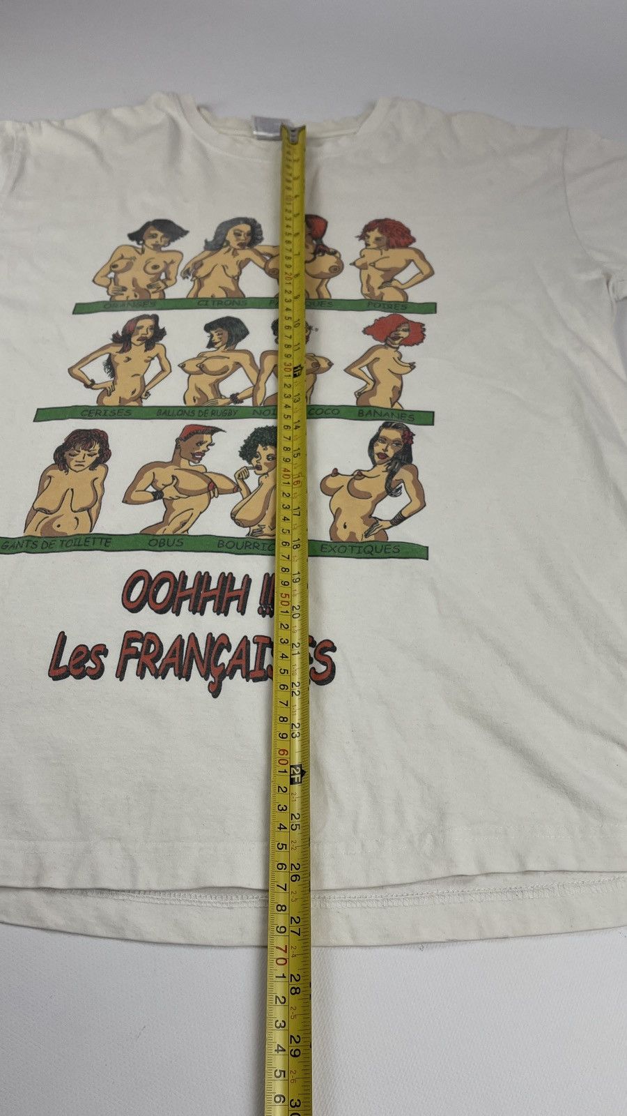 Vintage Vintage Boobs T Shirt Size US XL / EU 56 / 4 - 10 Thumbnail