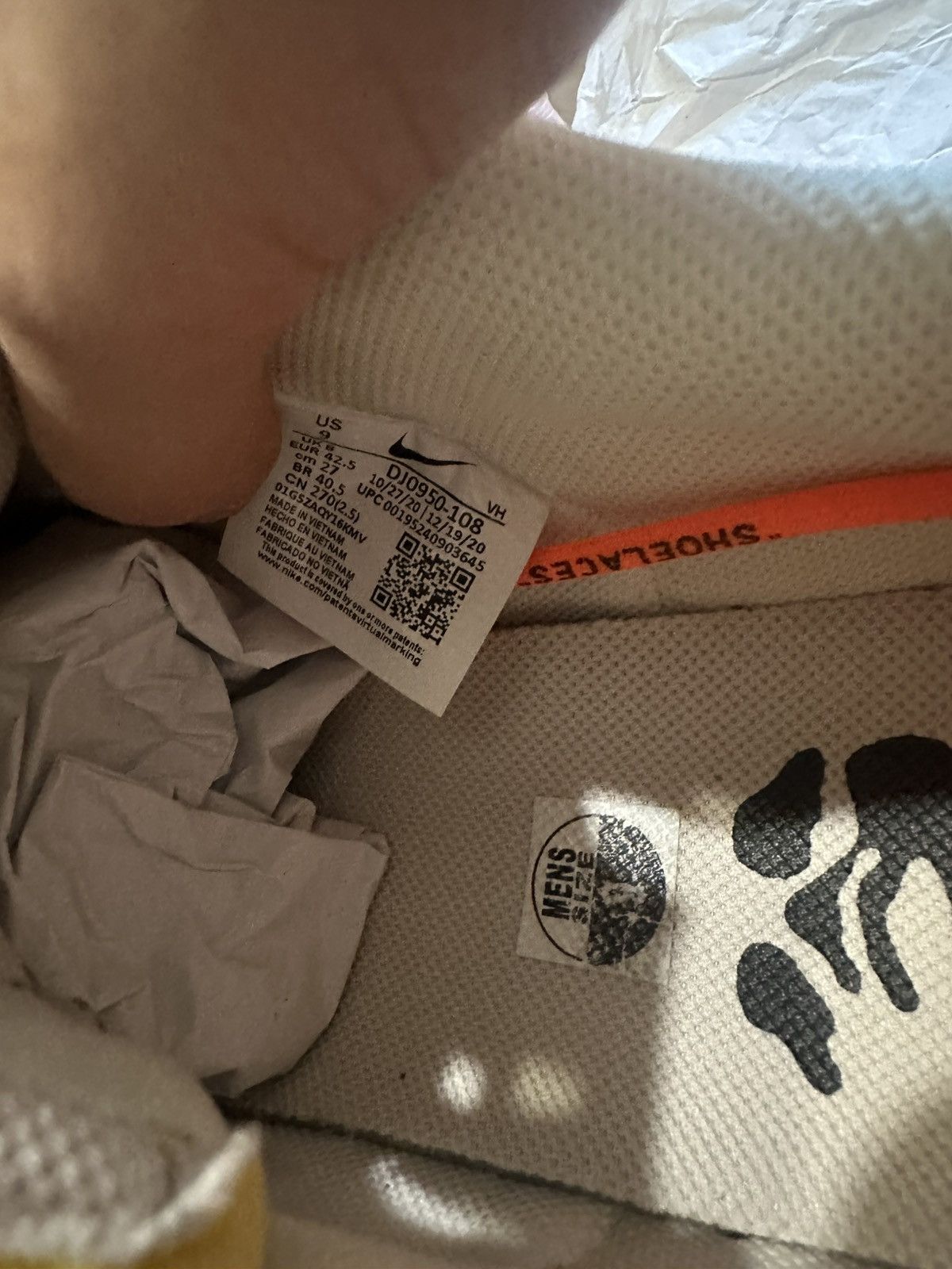Nike × Off-White Off white dunk low lot 11 size 9 Size US 9 / EU 42 - 9 Thumbnail