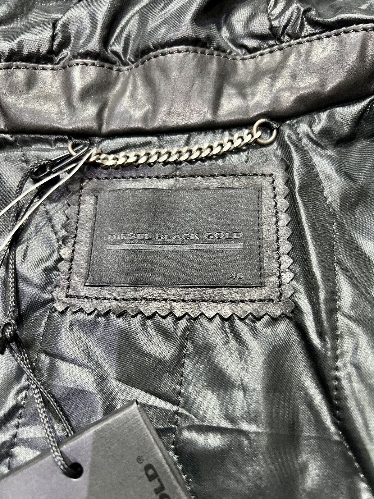 Diesel Black Gold Diesel BLACKGOLD leather jacket Size US M / EU 48-50 / 2 - 5 Thumbnail
