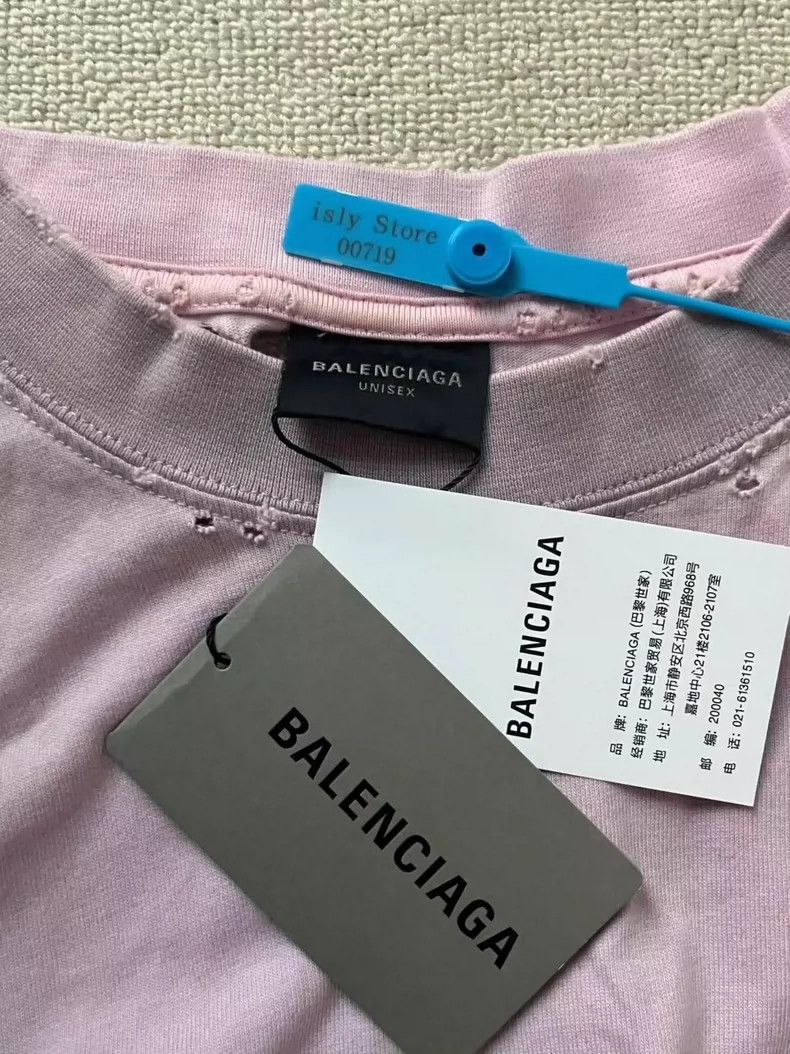 Balenciaga Balenciaga Wormhole Short Sleeve Tee Size US M / EU 48-50 / 2 - 4 Thumbnail
